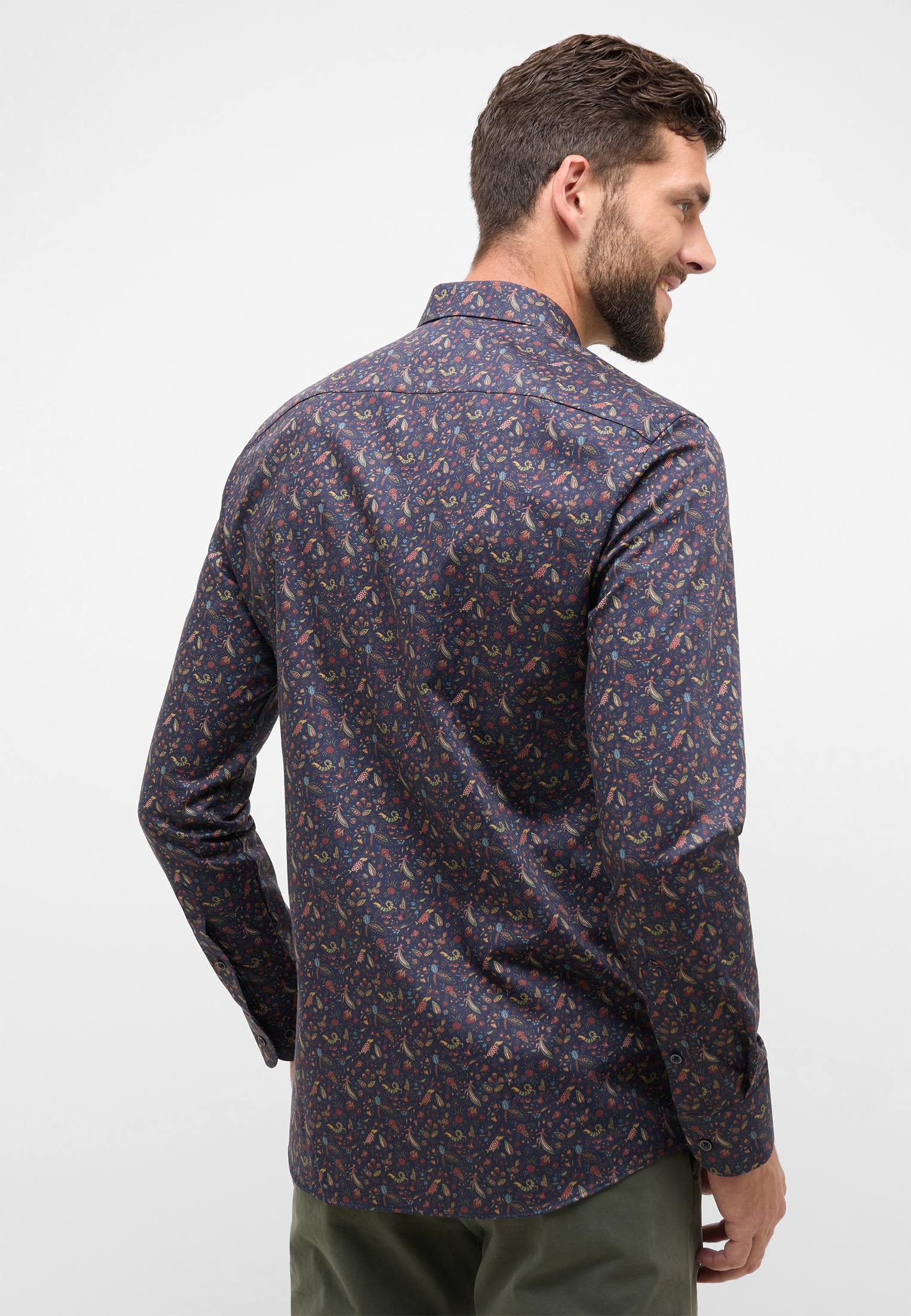 Eterna Langarmhemd »SLIM FIT« NON IRON (bügelfrei)