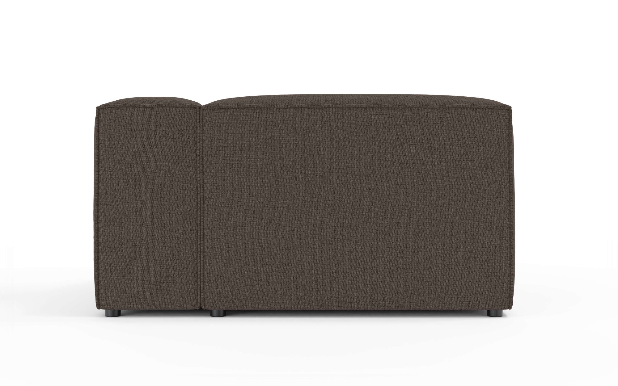 GOODproduct Ottomane »HAILY links/rechts bestellbar, Loungemöbel, Masse B/T/H: 130/130/72 cm« utilisable en module ou séparément, pour composition individuelle