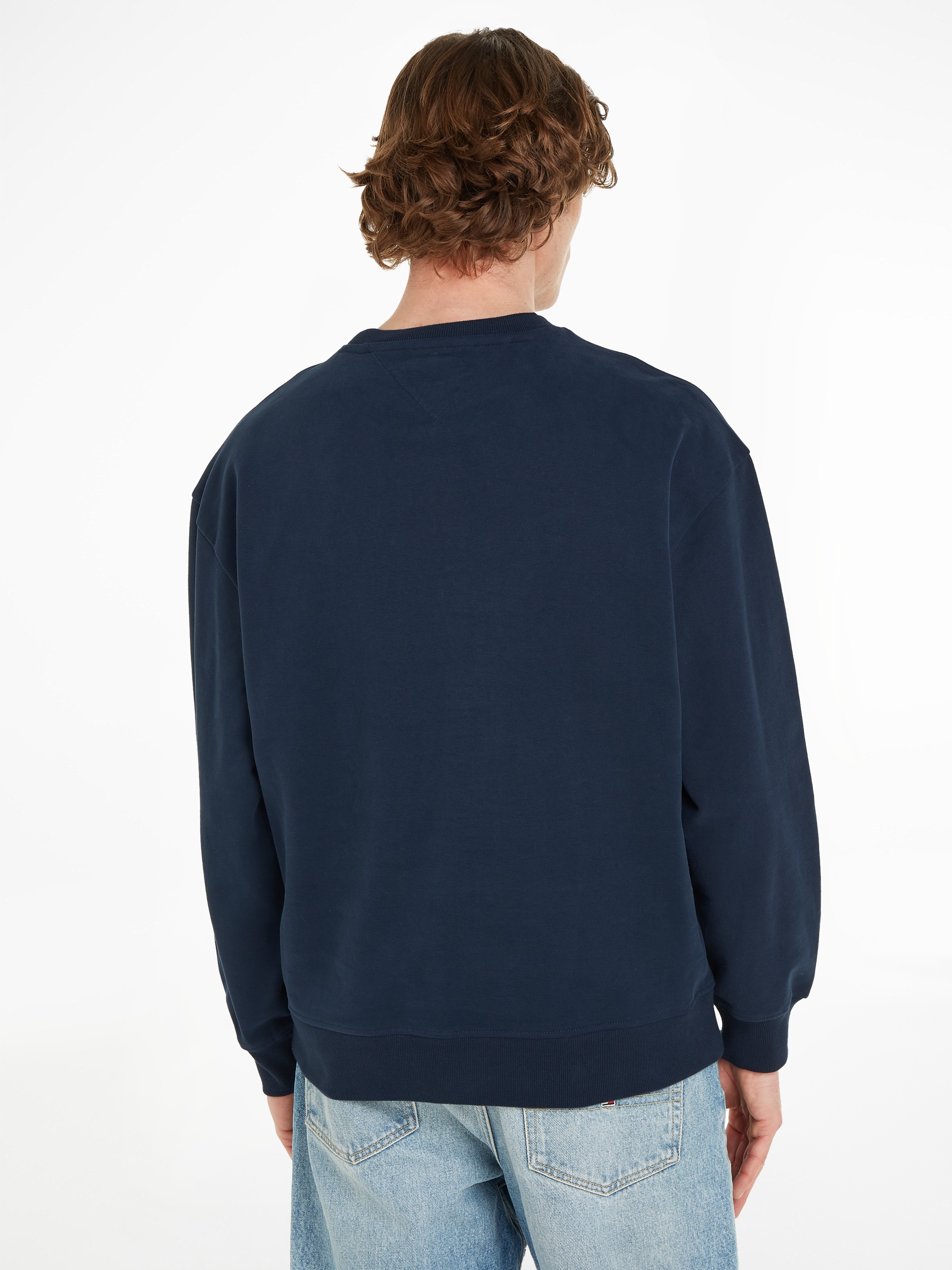 Tommy Jeans Sweatshirt »TJM RLX SIGNATURE CREW EXT«, mit Rundhalsausschnitt