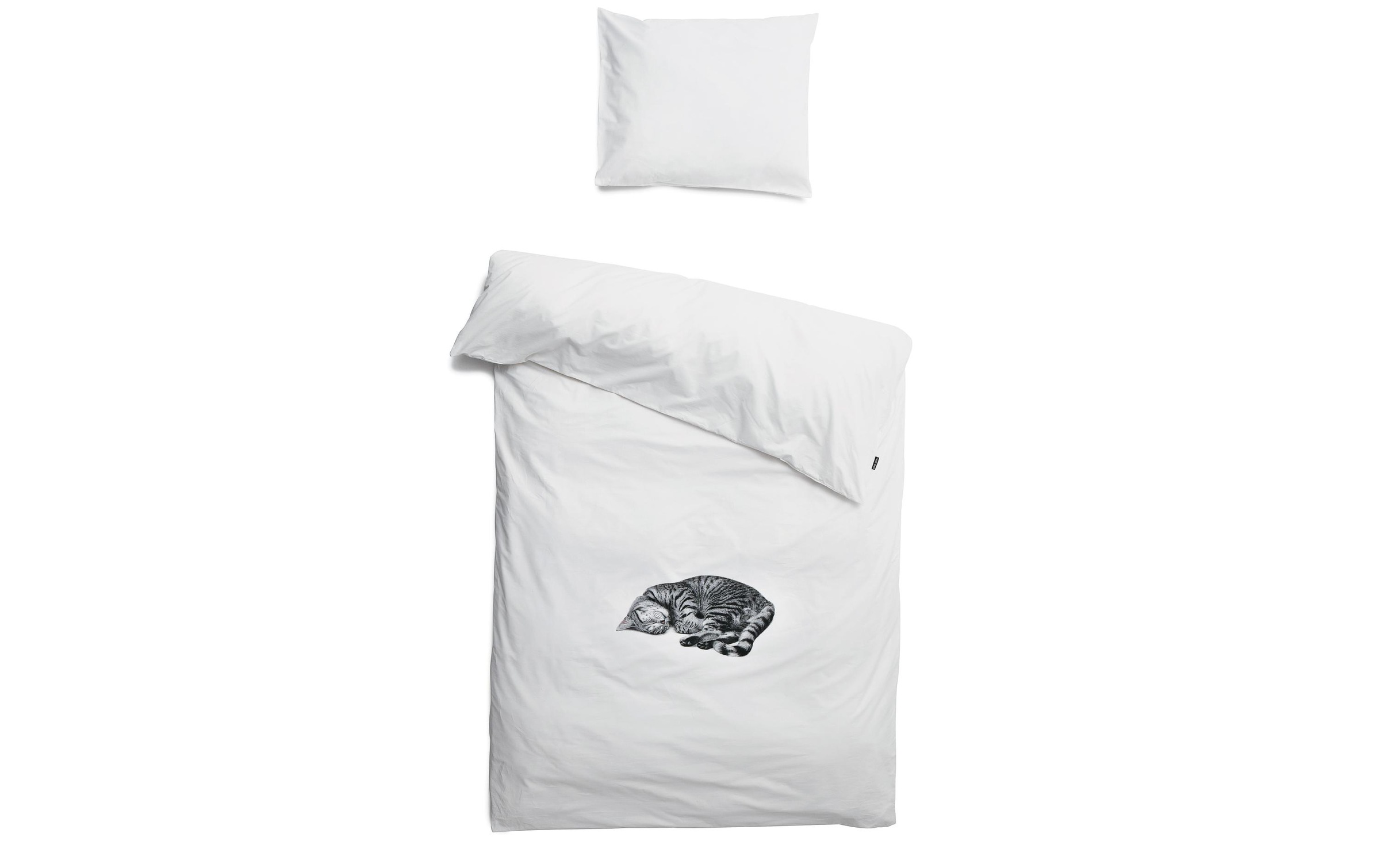 Image of Snurk Kinderbettwäsche »Katze Ollie Bettwäschegarnitur« bei Ackermann Versand Schweiz