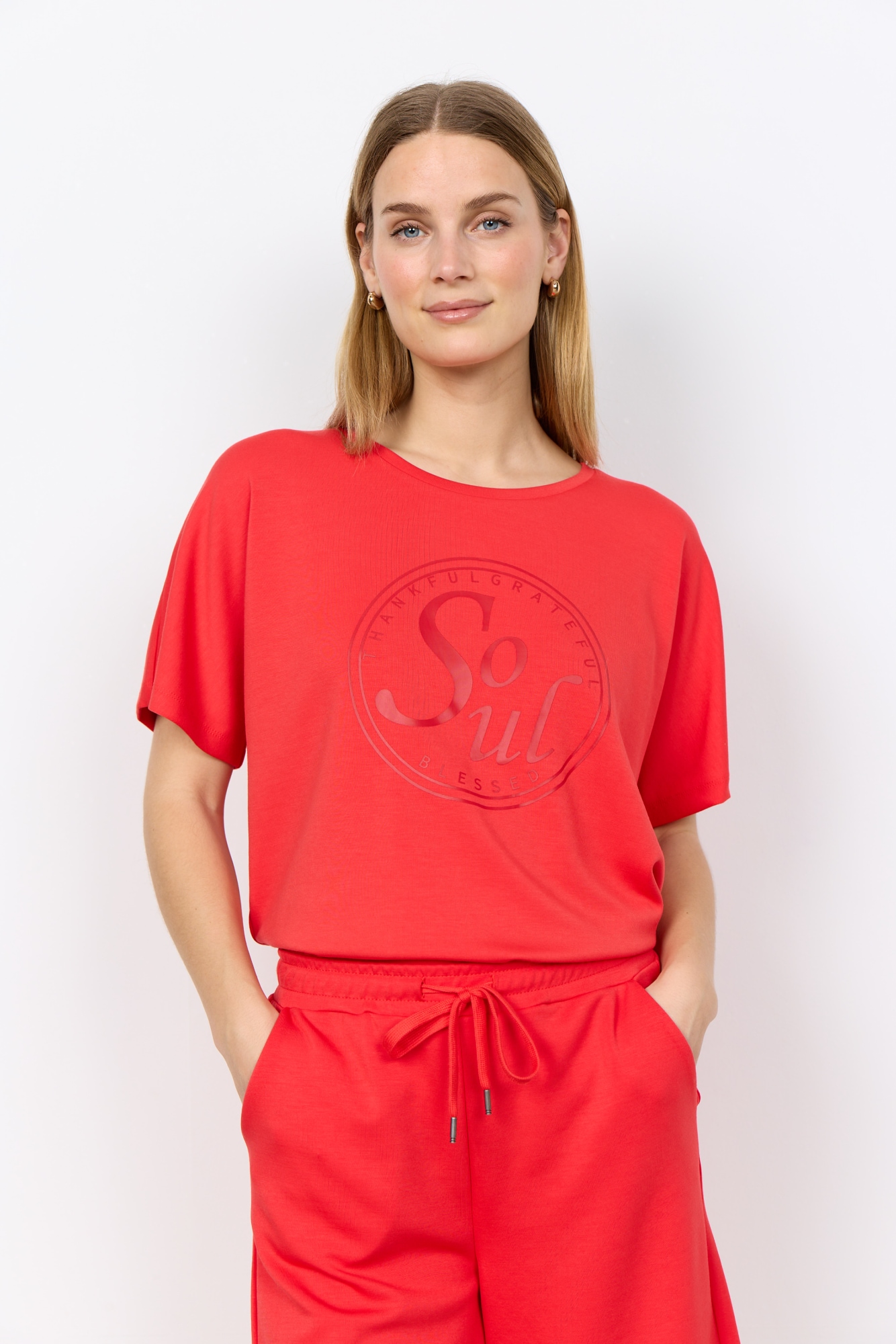 soyaconcept Kurzarmshirt »SC-BANU 301« Viskosemischung