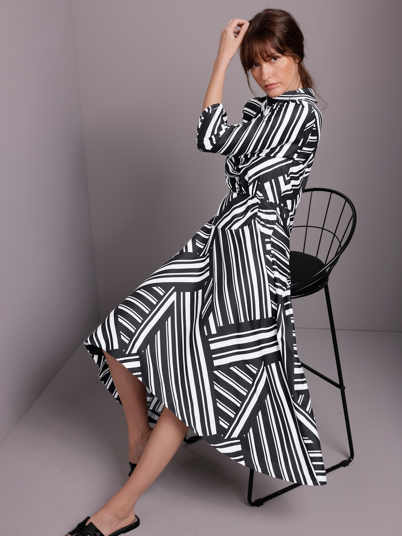 CREATION L PREMIUM Robe imprimée »Modal-Kleid«