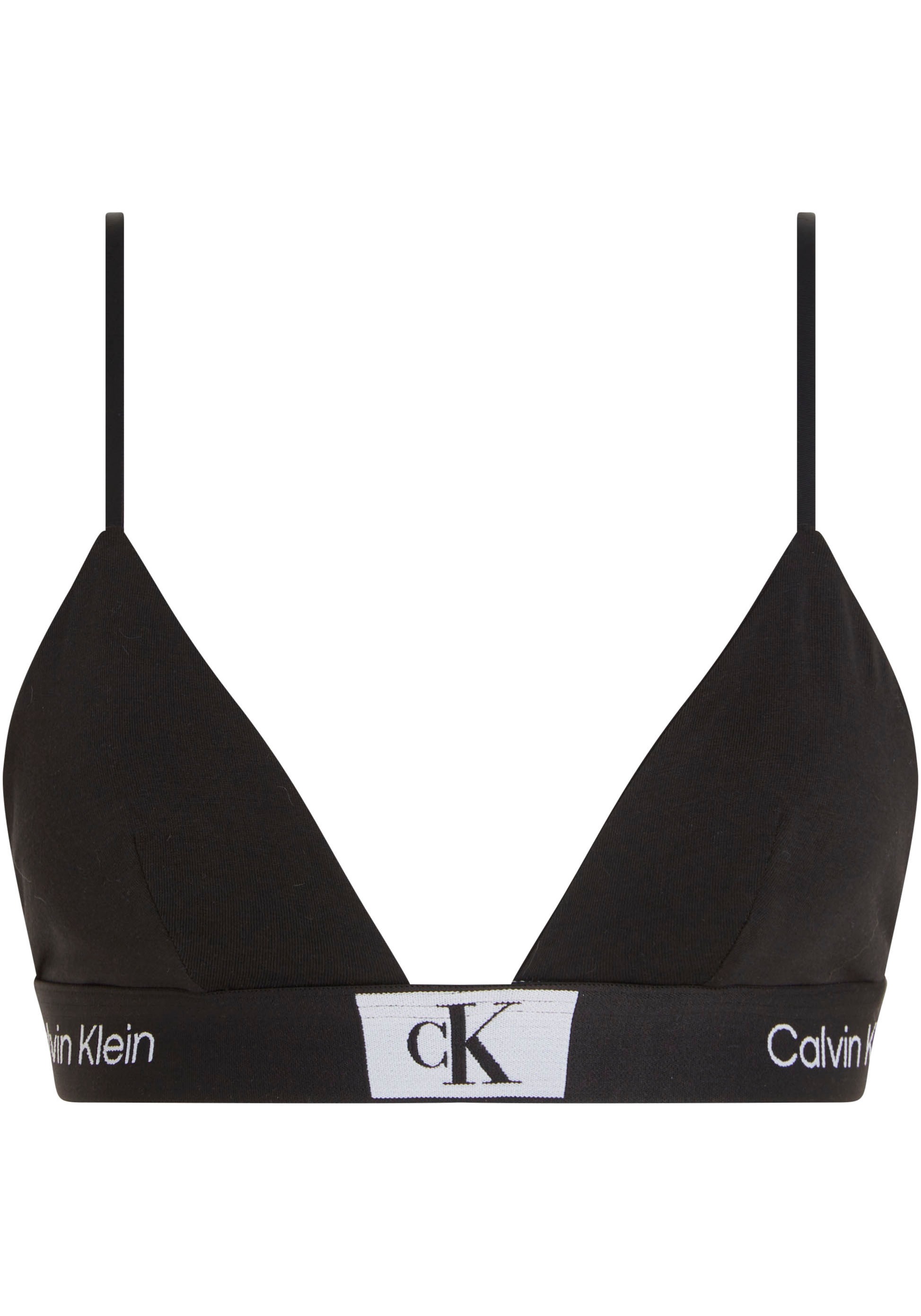 ♕ Calvin Klein Bralette-BH »UNLINED TRIANGLE«, mit klassischem CK-Logobund  versandkostenfrei kaufen