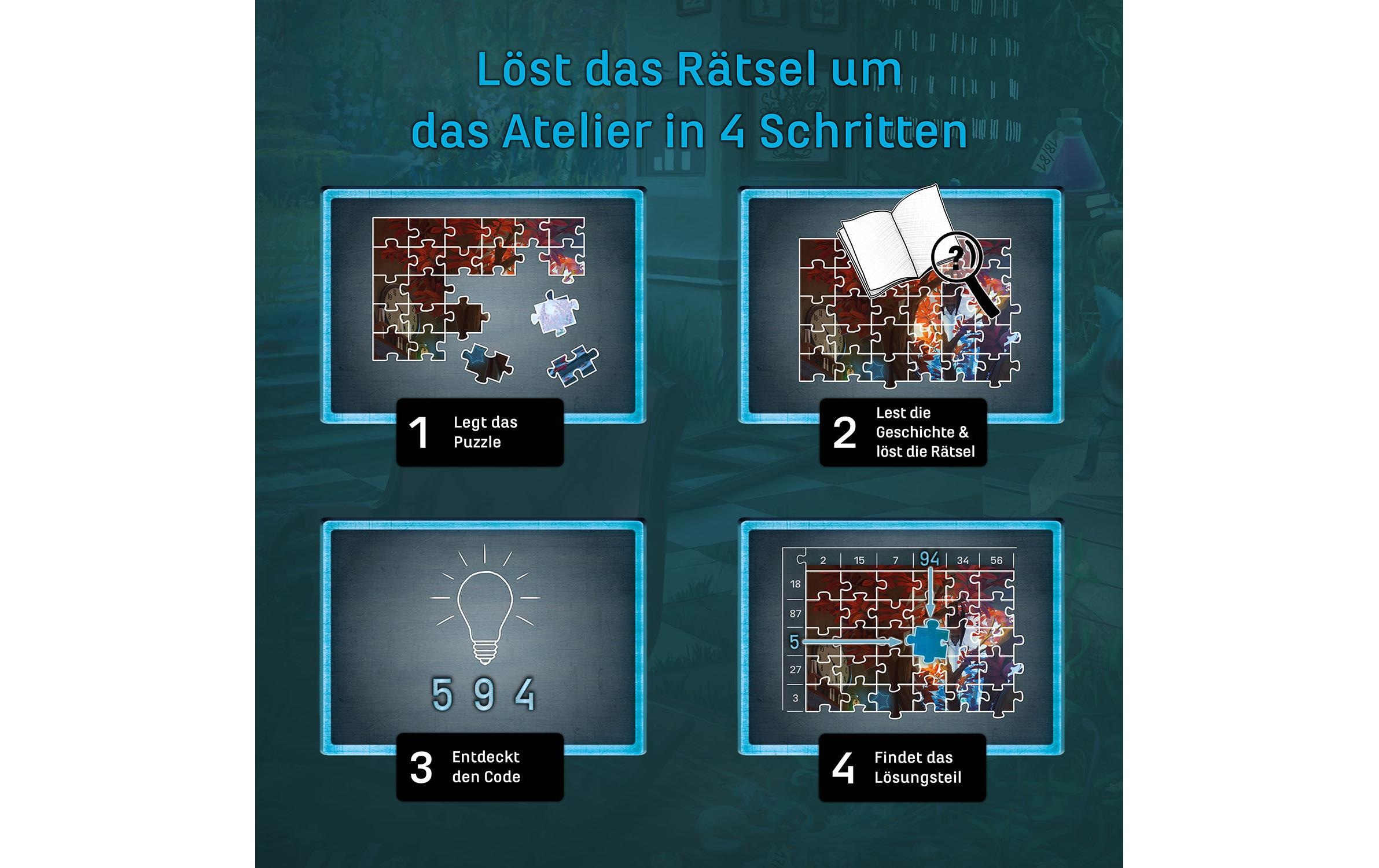 Kosmos Puzzle »– Das Puzzle: Das verborgene Atelier -DE-«