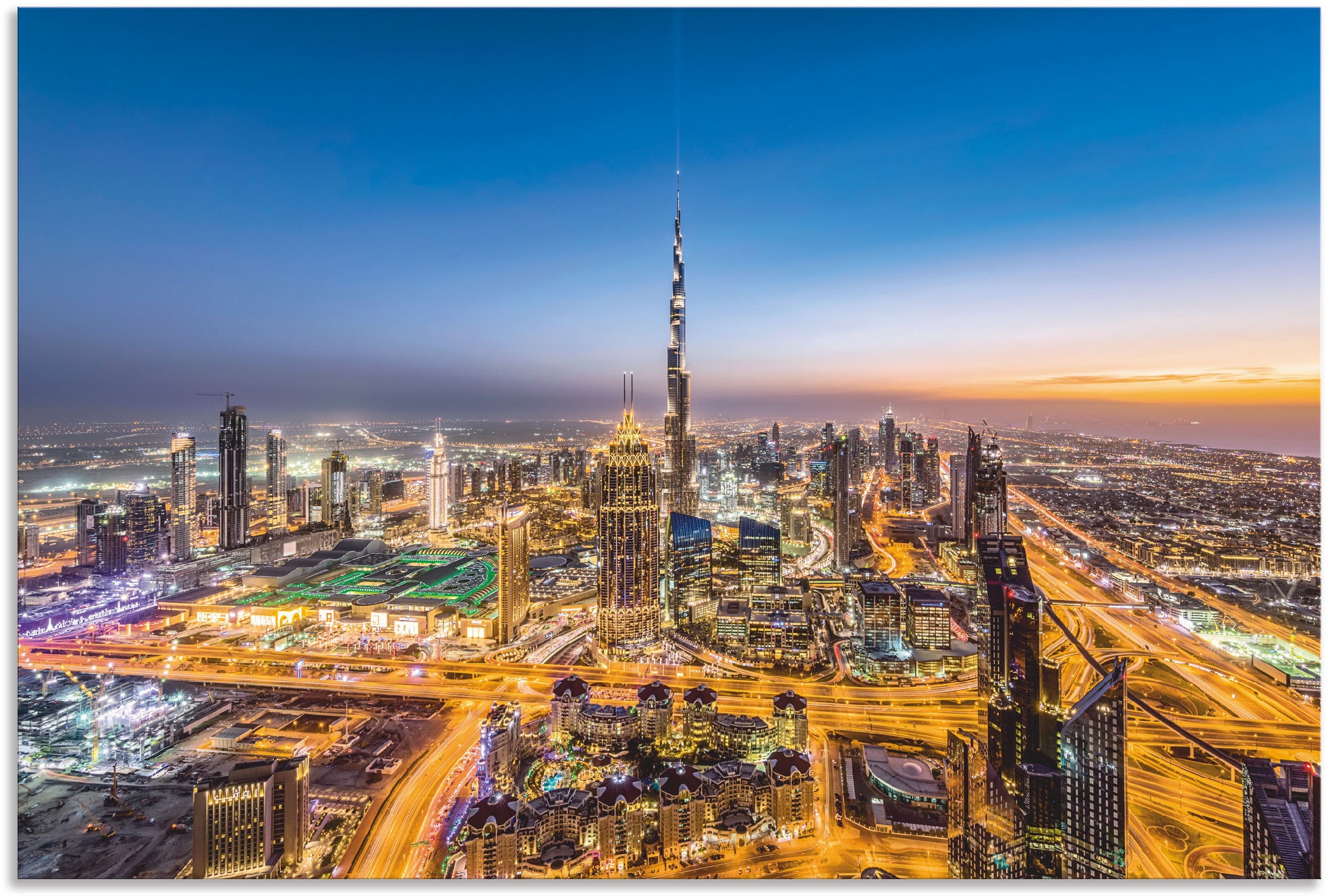 Artland Wandbild »Dubai kaufen Alubild, Bilder Poster oder Wandaufkleber Asien, von (1 versch. Leinwandbild, IV«, St.), als in Grössen