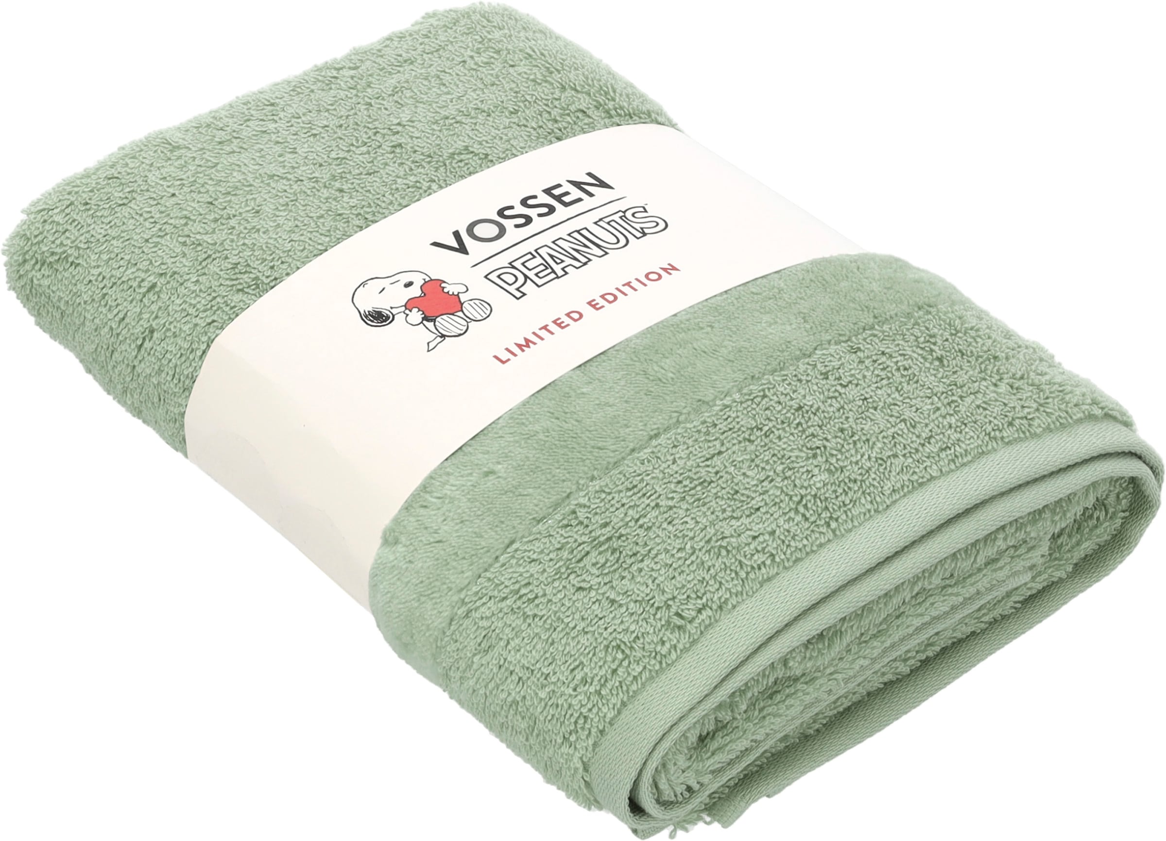 Image of Vossen Handtuch "SLEEPY SNOOPY" mit Veloursbordüren und Snoopy Stick