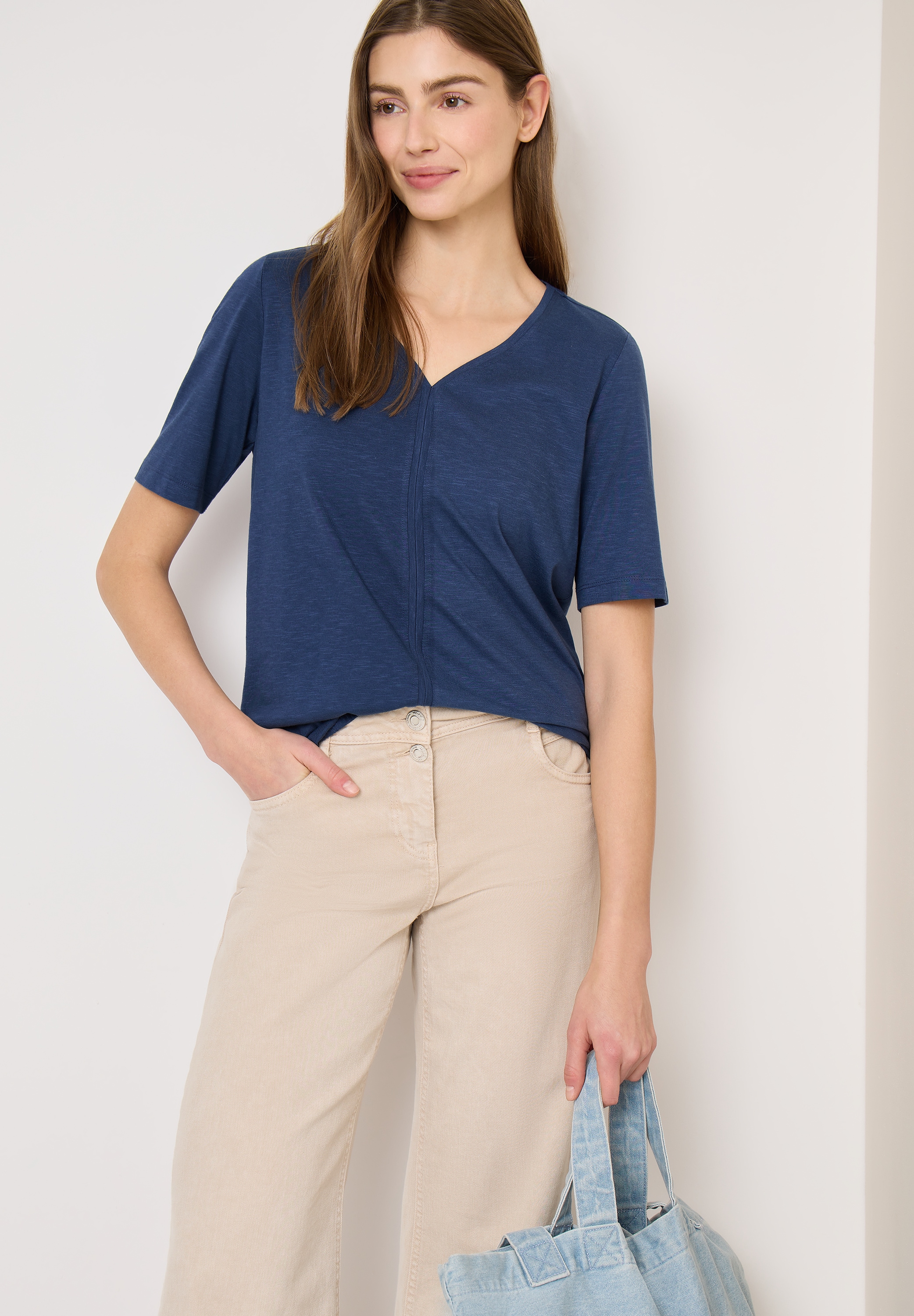 Image of Cecil V-Shirt Sommershirt im Tunika-Look