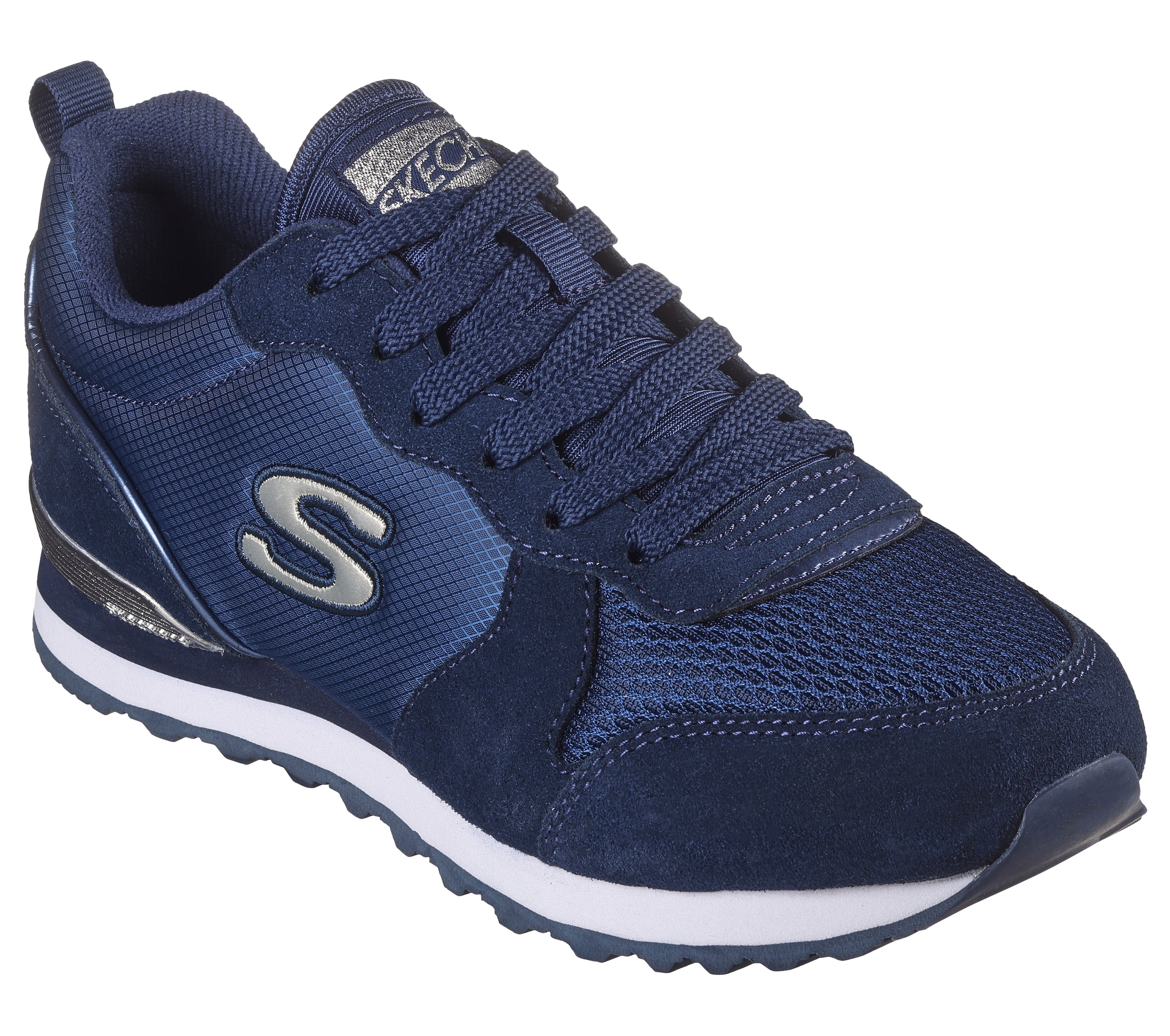 Skechers »OG 85 - GOLDN GURL«  Schnürschuh, Original-Retro-Jogginschuh mit Air-Cooled Memory Foam®