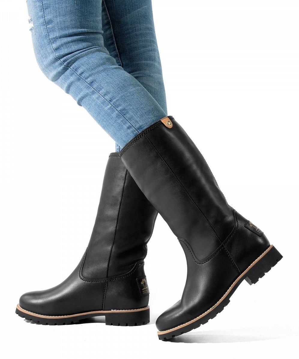 Panama Jack Winterstiefel »Bambina Igloo«, Langschaftstiefel, Profilsohle, mit Lammfellfutter