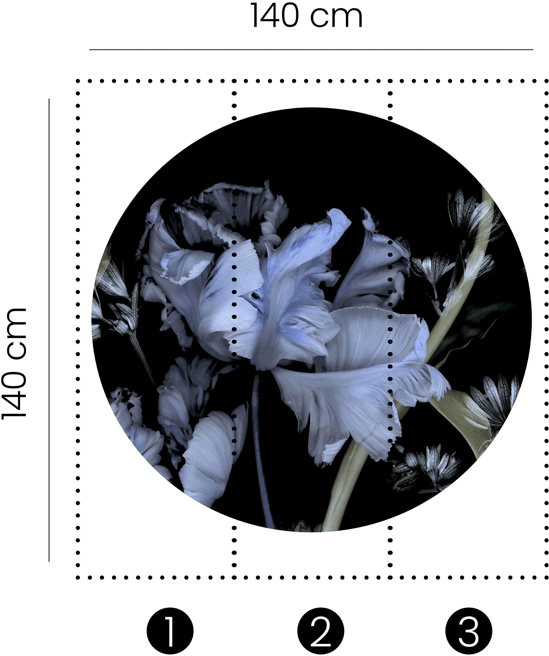 Fashion for walls Papier peint photo »Tiao Hua« Phthalate frei