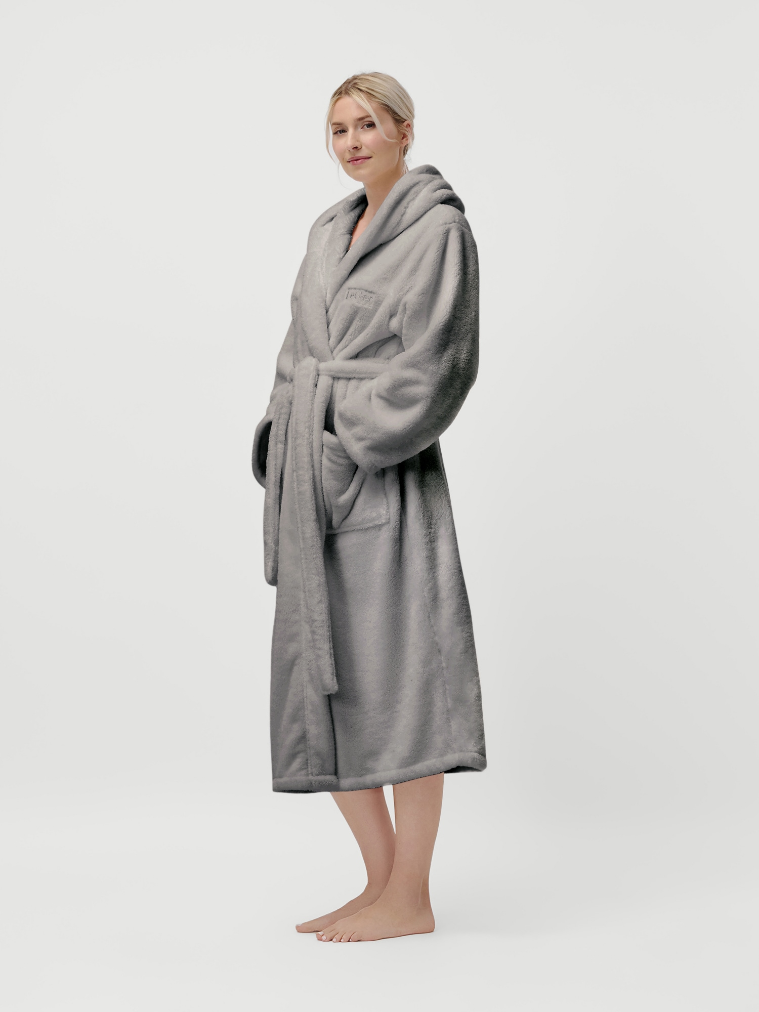 LeGer Home by Lena Gercke Unisex-Bademantel »Lovina«, (1 St.), kuschelig weicher Fleece, für Damen und Herren, XS-3XL
