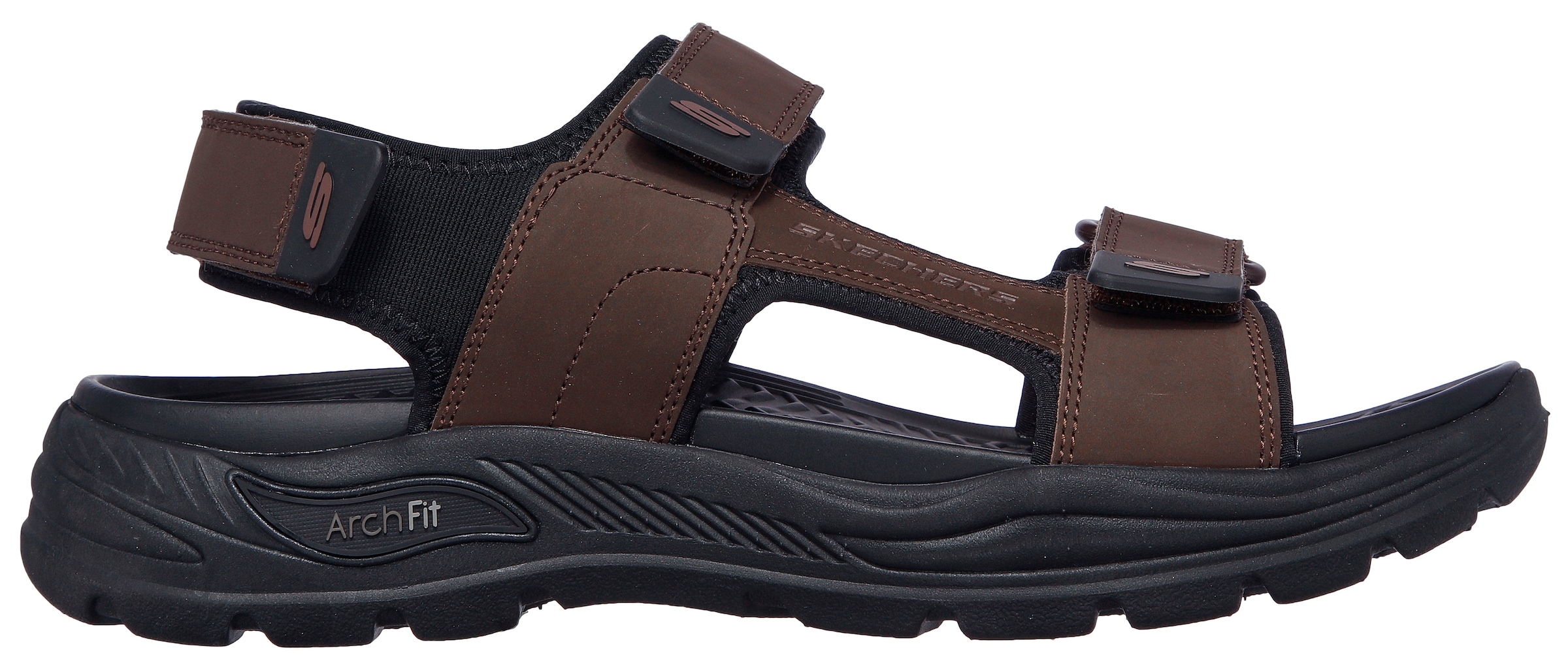 Skechers Sandale »KONTRA«, Sommerschuh, Klettschuh, Freizeitsandale, mit Arch-Fit-Ausstattung