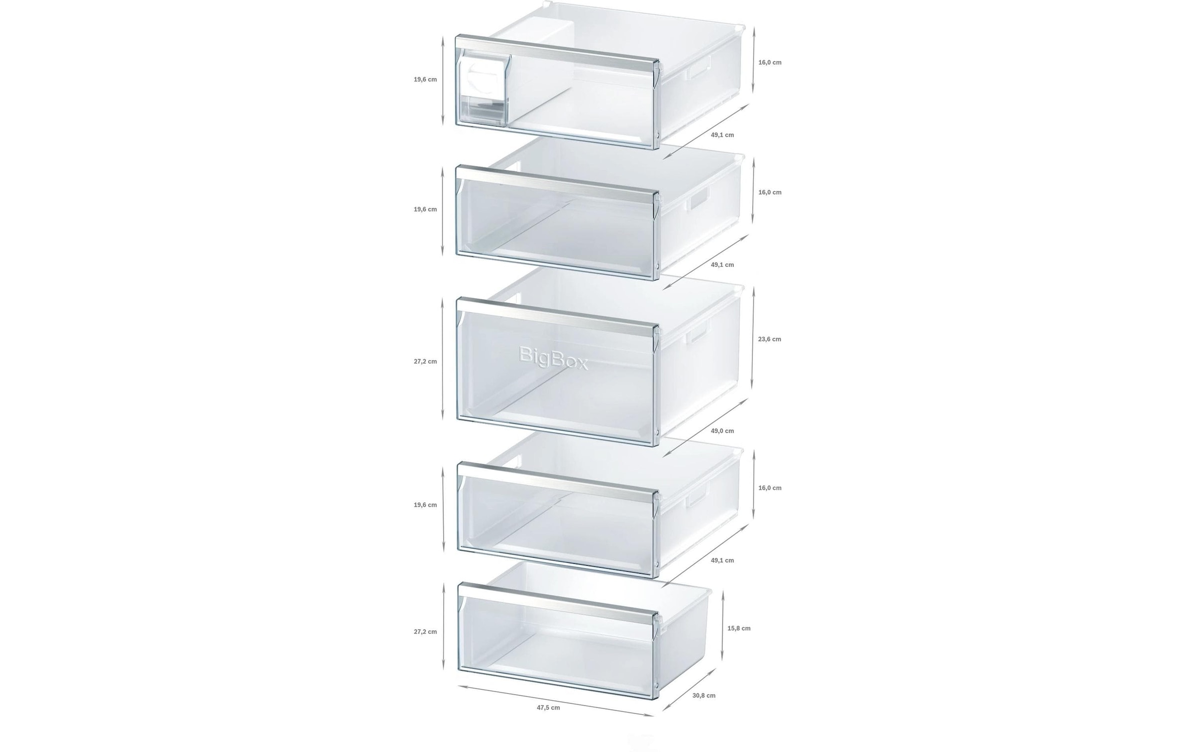 SIEMENS Gefrierschrank iQ500 »GS58NAWCV« 191 cm hoch 70 cm breit