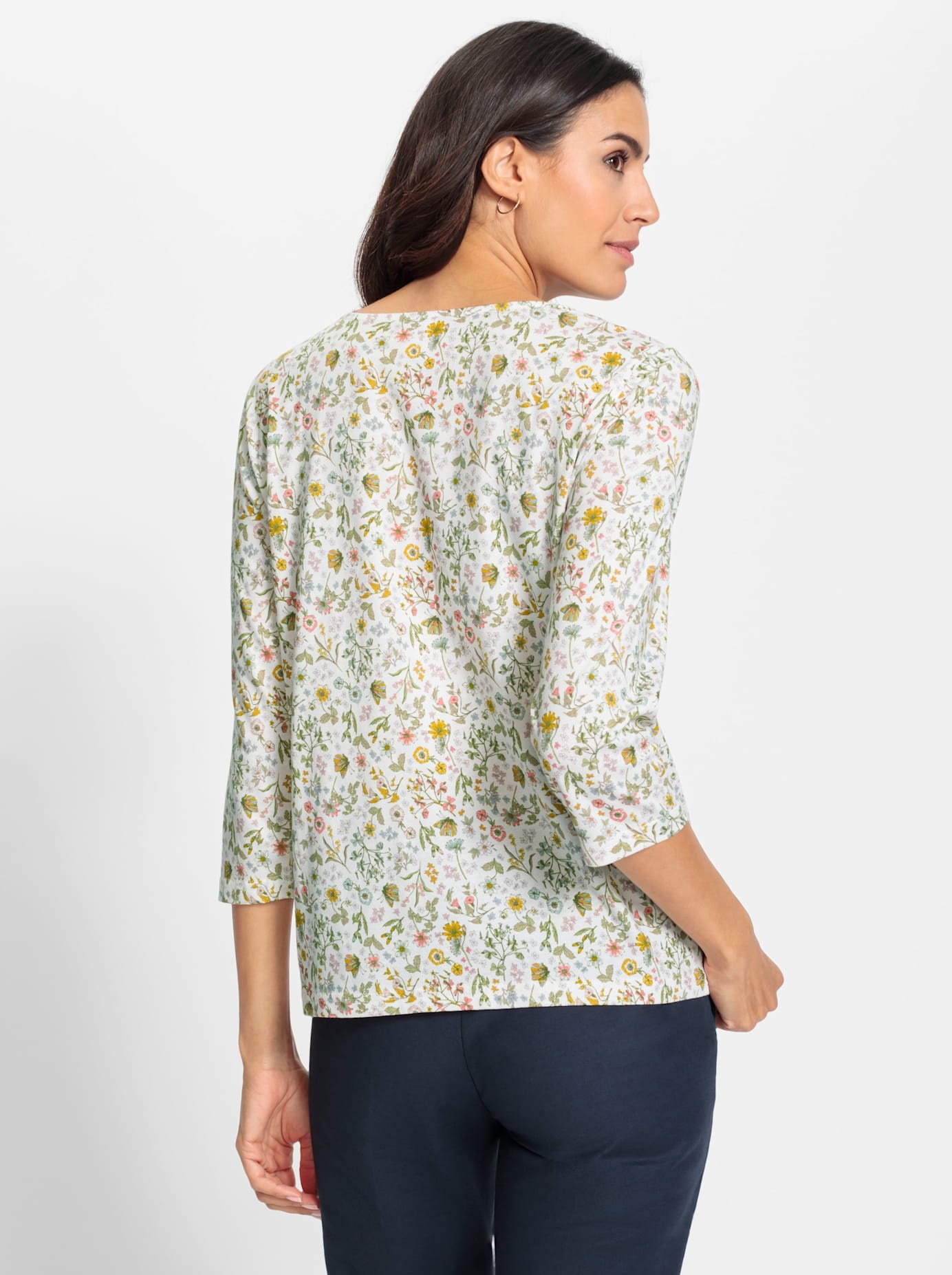 Inspirationen Print-Shirt »3/4-Arm-Shirt«, (1 tlg.)