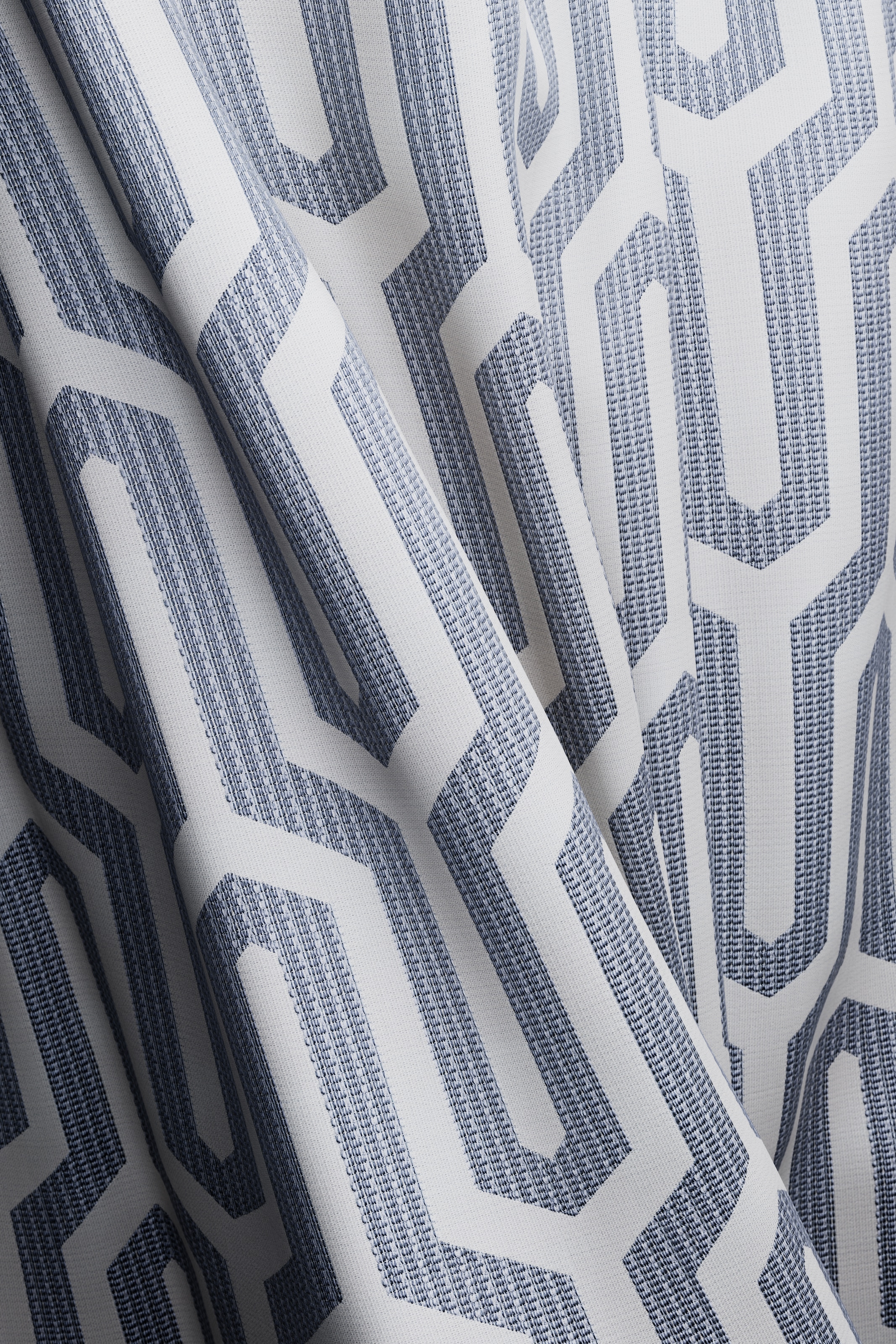 HOMING Vorhang »Tiaro« verdeckte Schlaufen 1 Stk. tlg. blickdicht, geometrisch, Wohnzimmer, Schlafzimmer