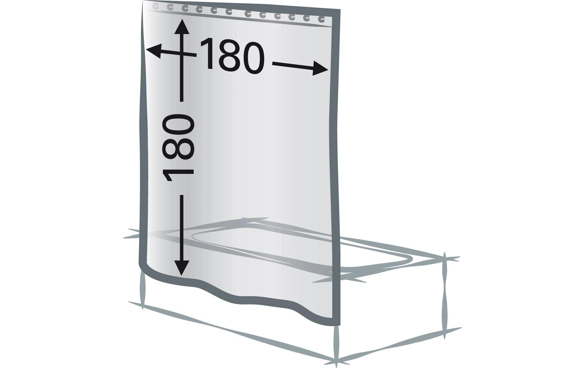 diaqua® Rideau de douche »Spa« Breite 180 cm