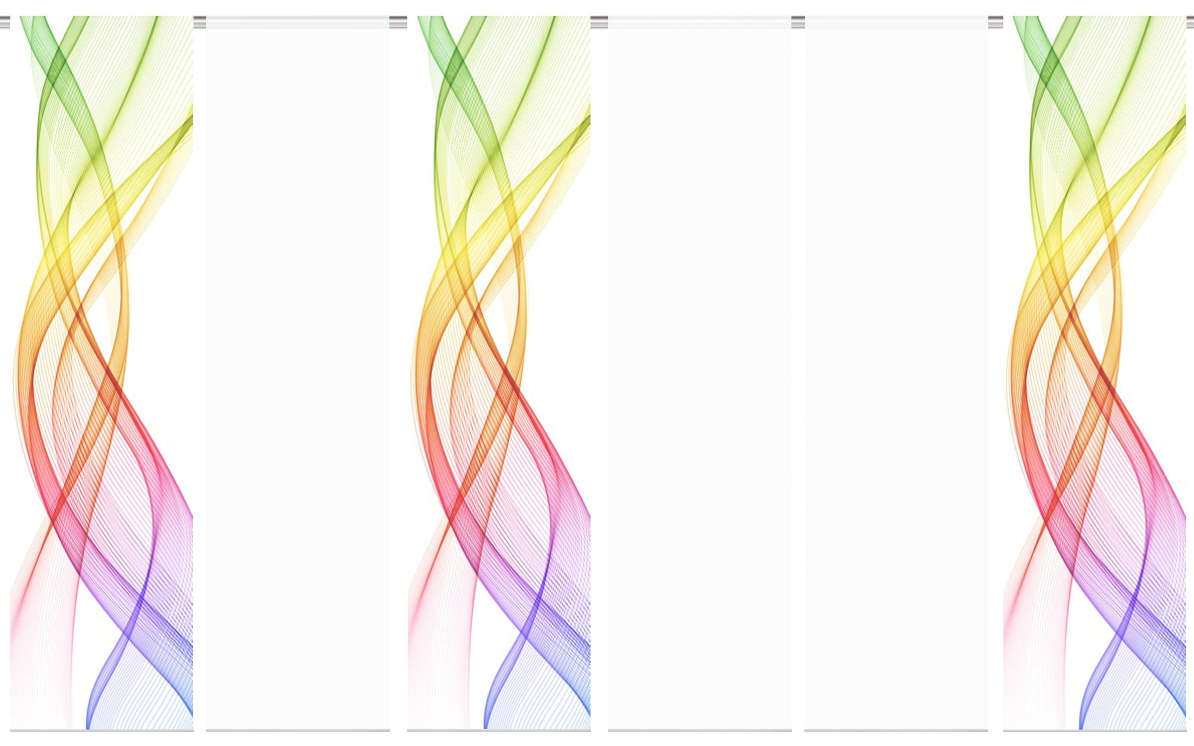 Image of HOME WOHNIDEEN Schiebegardine »FERROLA«, (6 St.), HxB: 245x60, inkl. Befestigungszubehör bei Ackermann Versand Schweiz