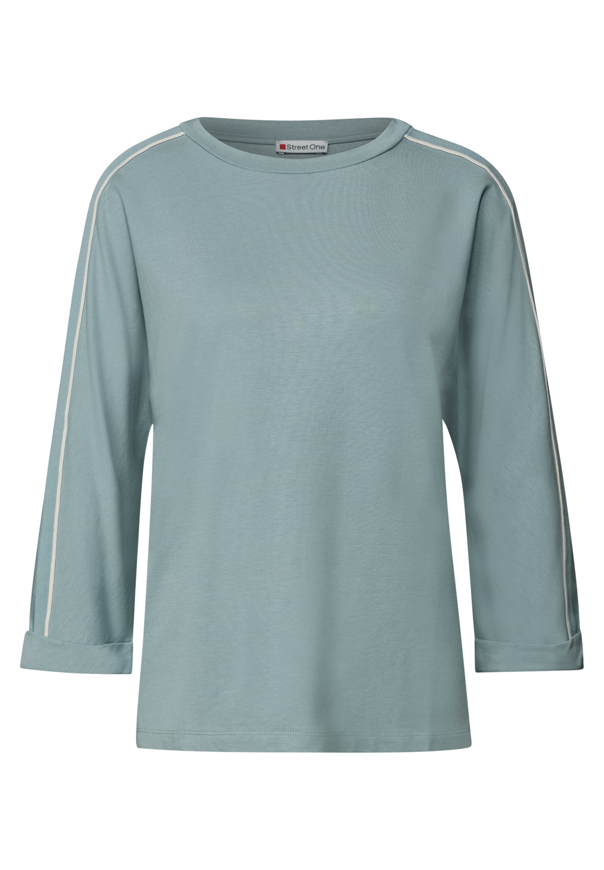 STREET ONE 3/4-Arm-Shirt, mit Galonstreifen