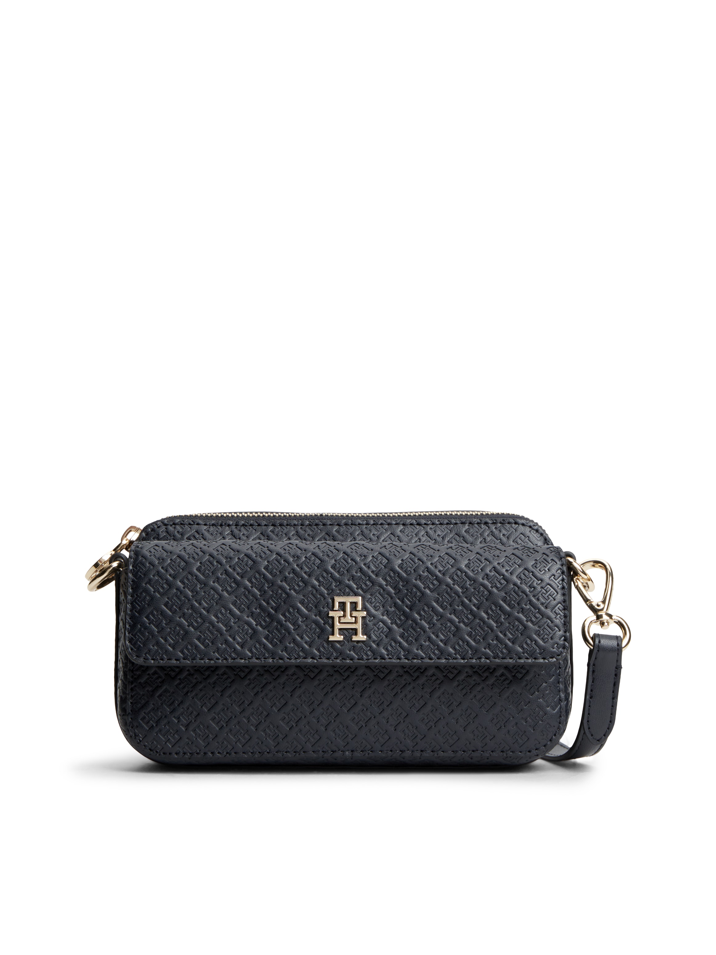 Tommy Hilfiger Sac à bandoulière »TH ICON CAMERA BAG MONO« Mini sac, sac bandoulière, sac à épaule avec embossage du logo TH