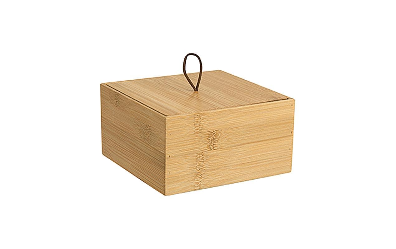 Aufbewahrungsbox »aus Bambus 15 x 15 x 8 cm, Nature«