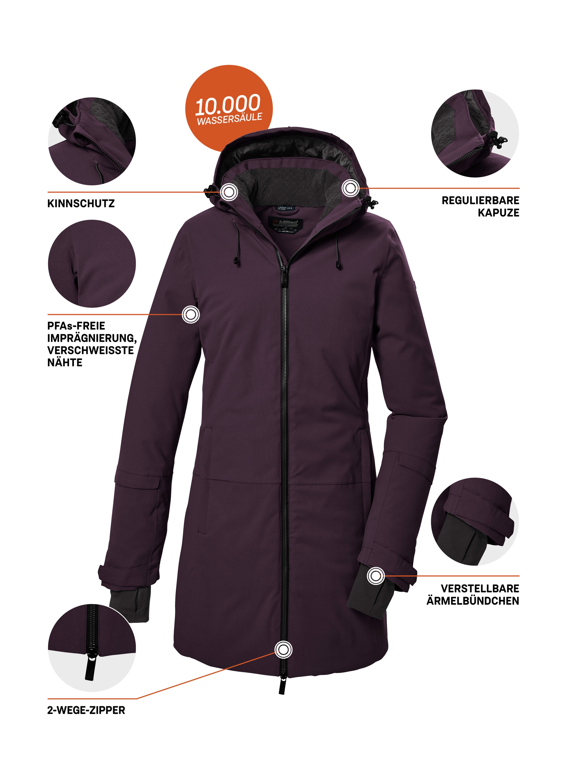 Killtec Parka »KOW 307 WMN PRK«