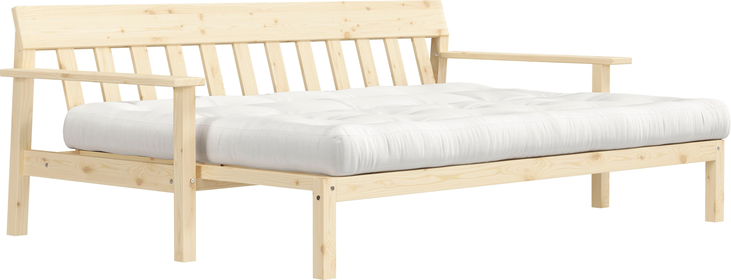 Karup Design Schlafsofa »Unwind« Mit Holzstruktur, inkl. Futonmatratze, Liegefläche 130x190 cm