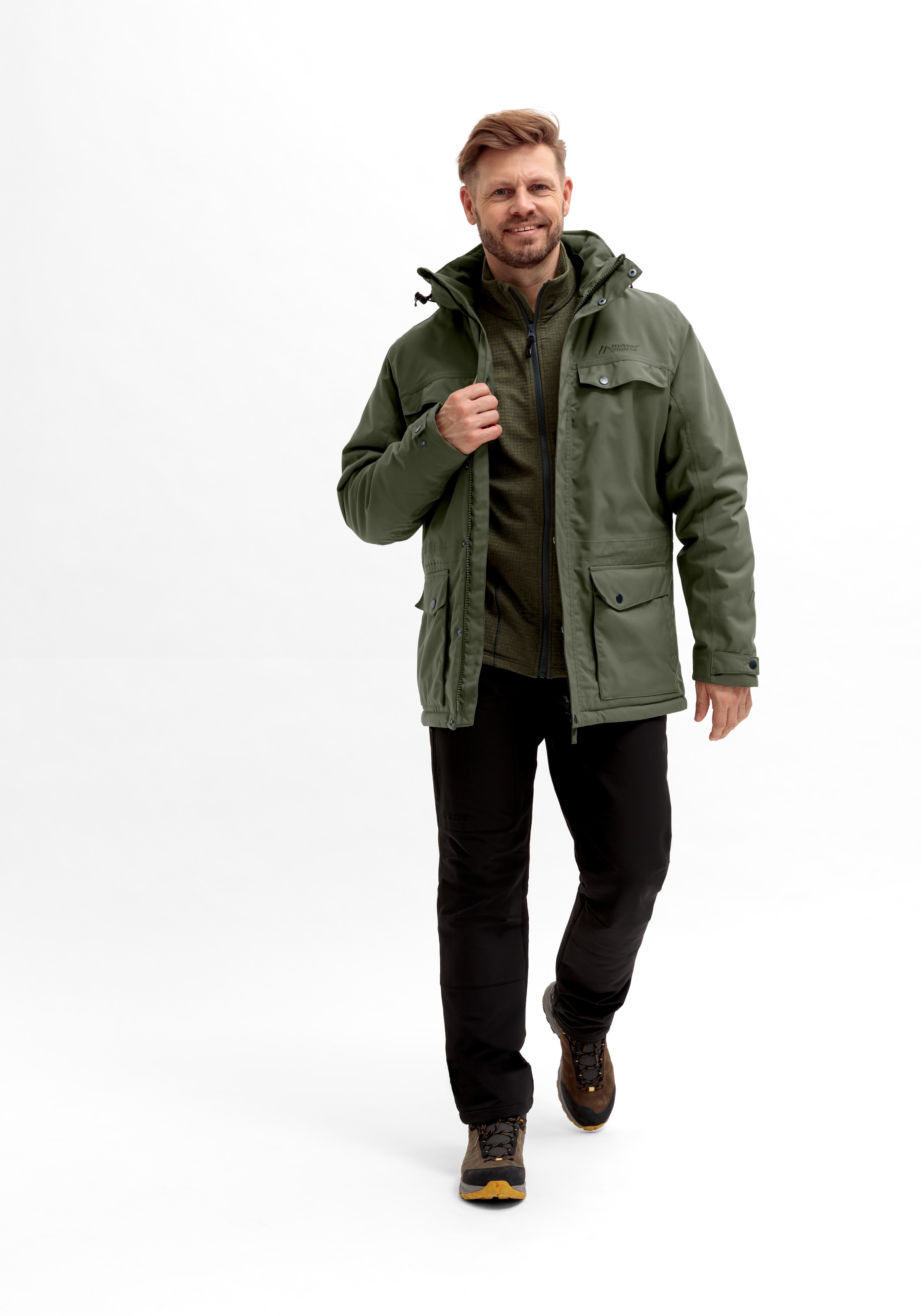 Maier Sports Funktionsjacke »Knuth«, Herren Outdoorjacke, wind/wasserdichte Jacke, mTHERM Isolation