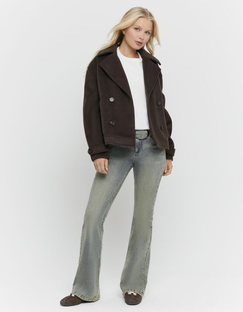 Tally Weijl Veste courte »SCOPEVAVIANA« doppelreihig im oversized Fit mit breitem Revers