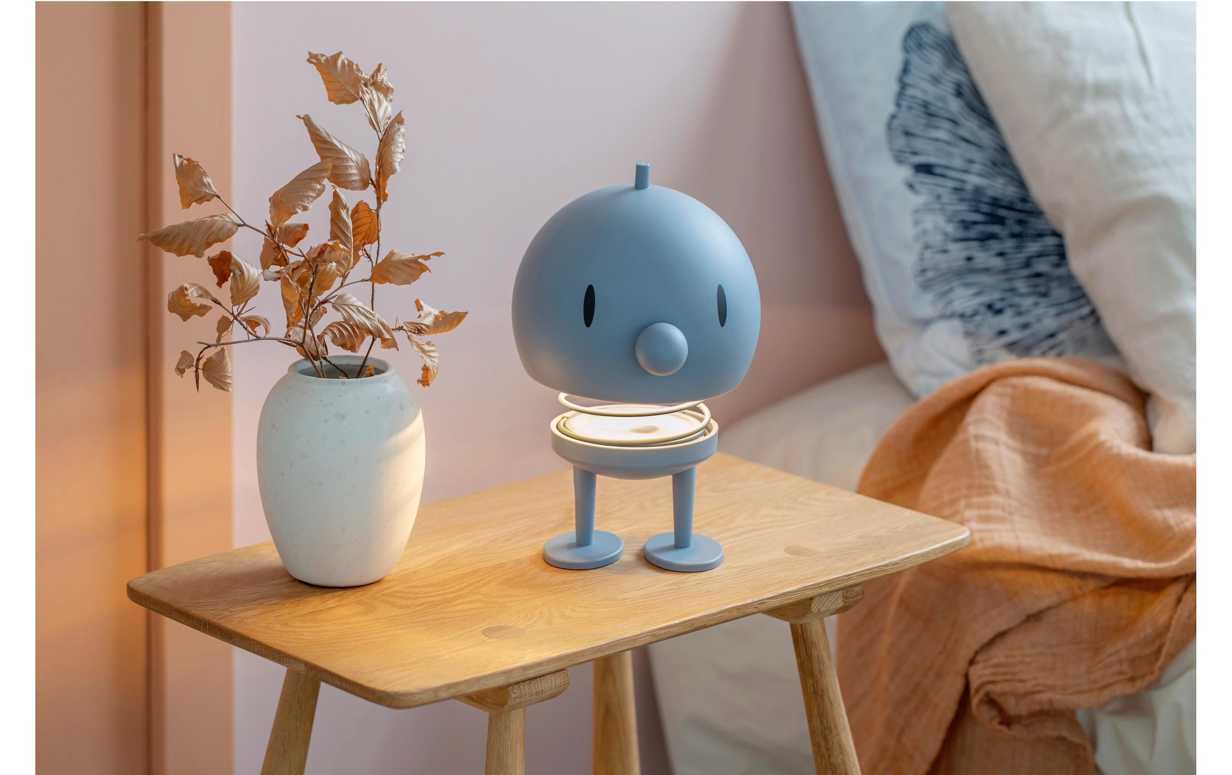 HOPTIMIST LED Tischleuchte »XL Hellblau«