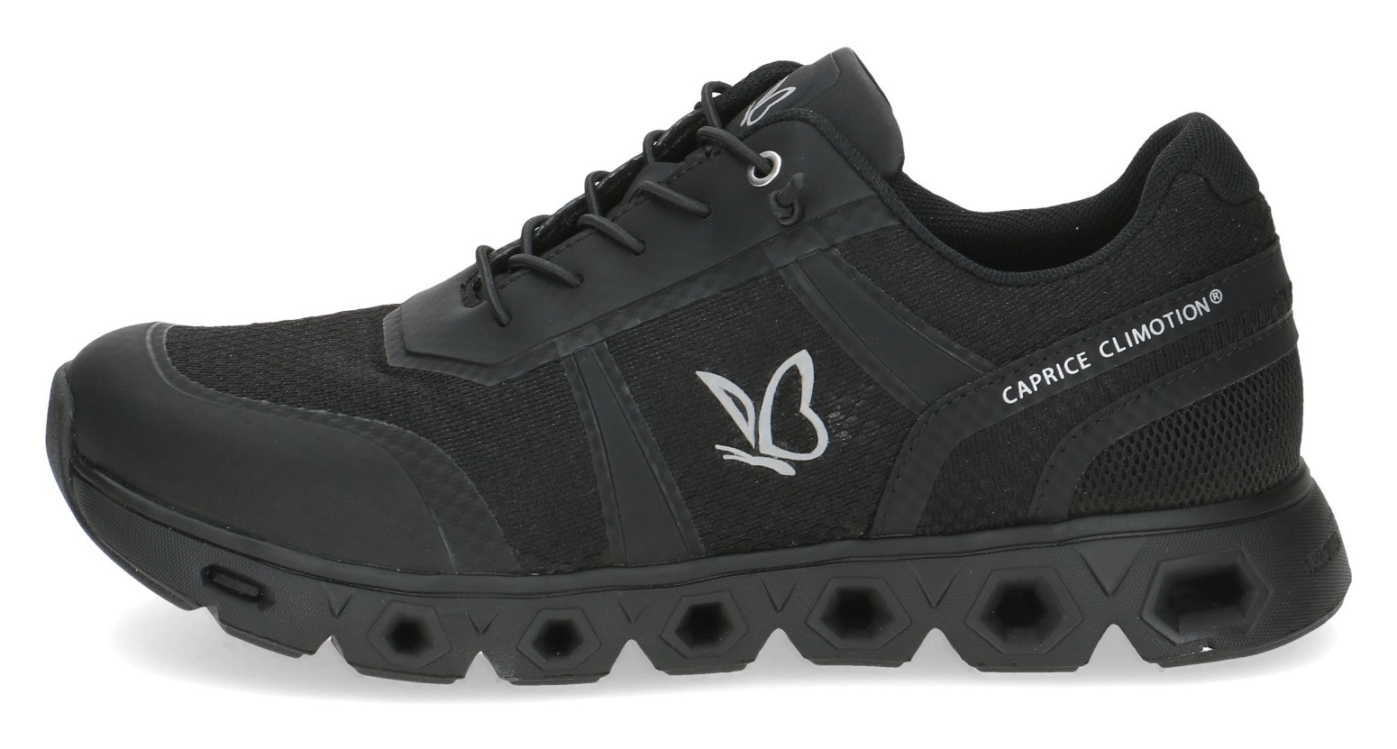 Caprice Plateausneaker, Freizeitschuh, Halbschuh, Komfortschuh mit Logo-Schmetterling