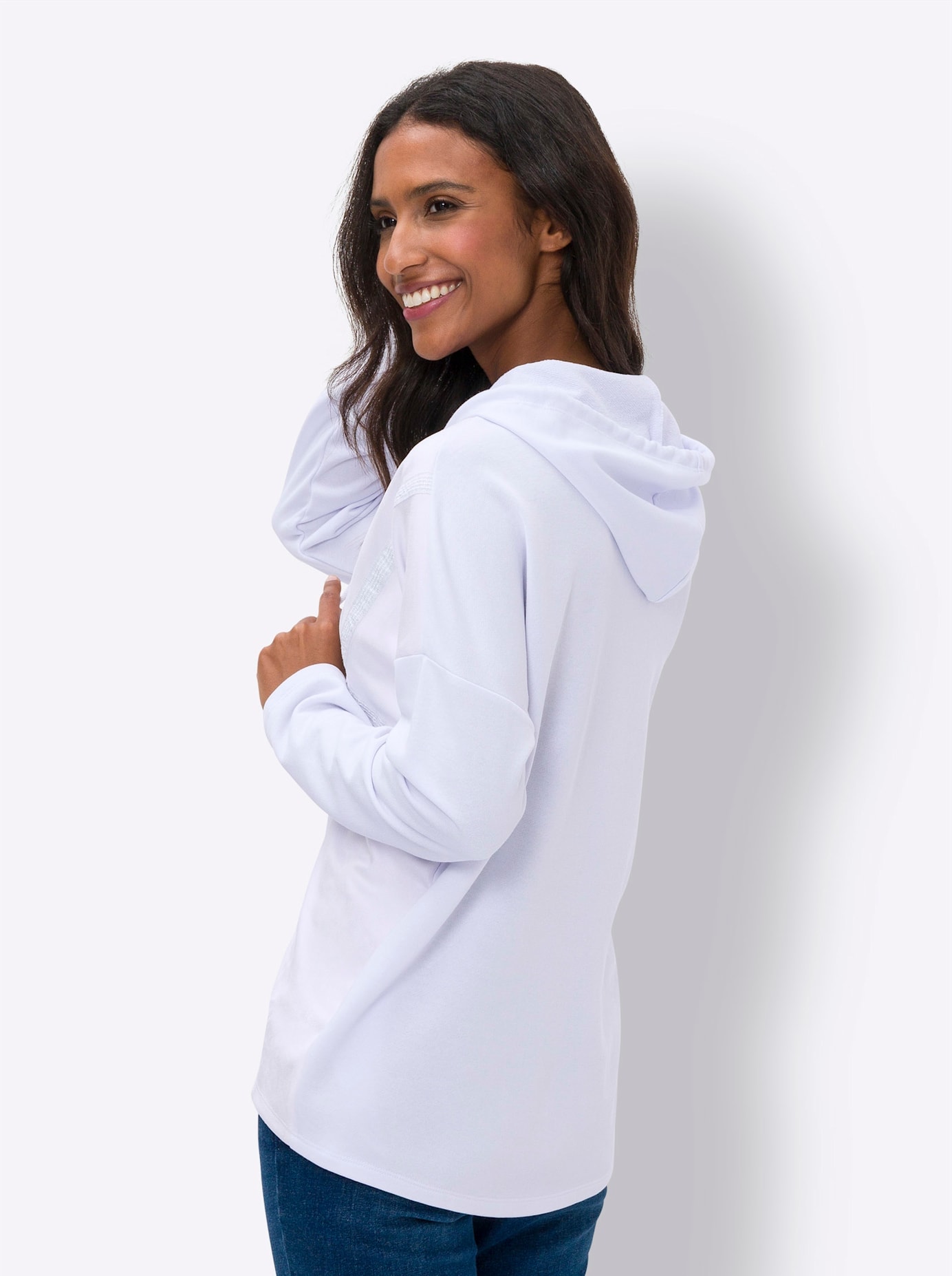 heine Langarmshirt »Kapuzen-Shirt«, (1 tlg.)