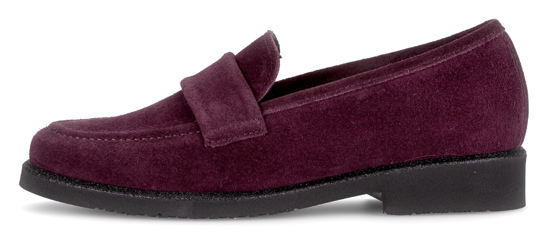 Gabor Loafer  , Blockabsatz, Sipper, Businessschuh mit Glitzer am Sohlenrand