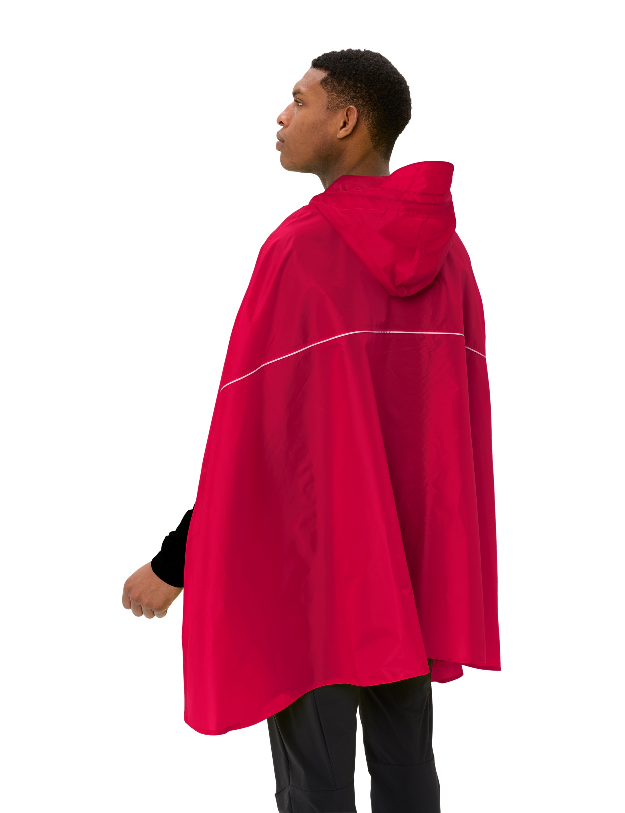 VAUDE Regenponcho »VALDIPINO PONCHO« 1 Stk. tlg. wasserdicht, windabweisend, aus Polyamid und Polyester