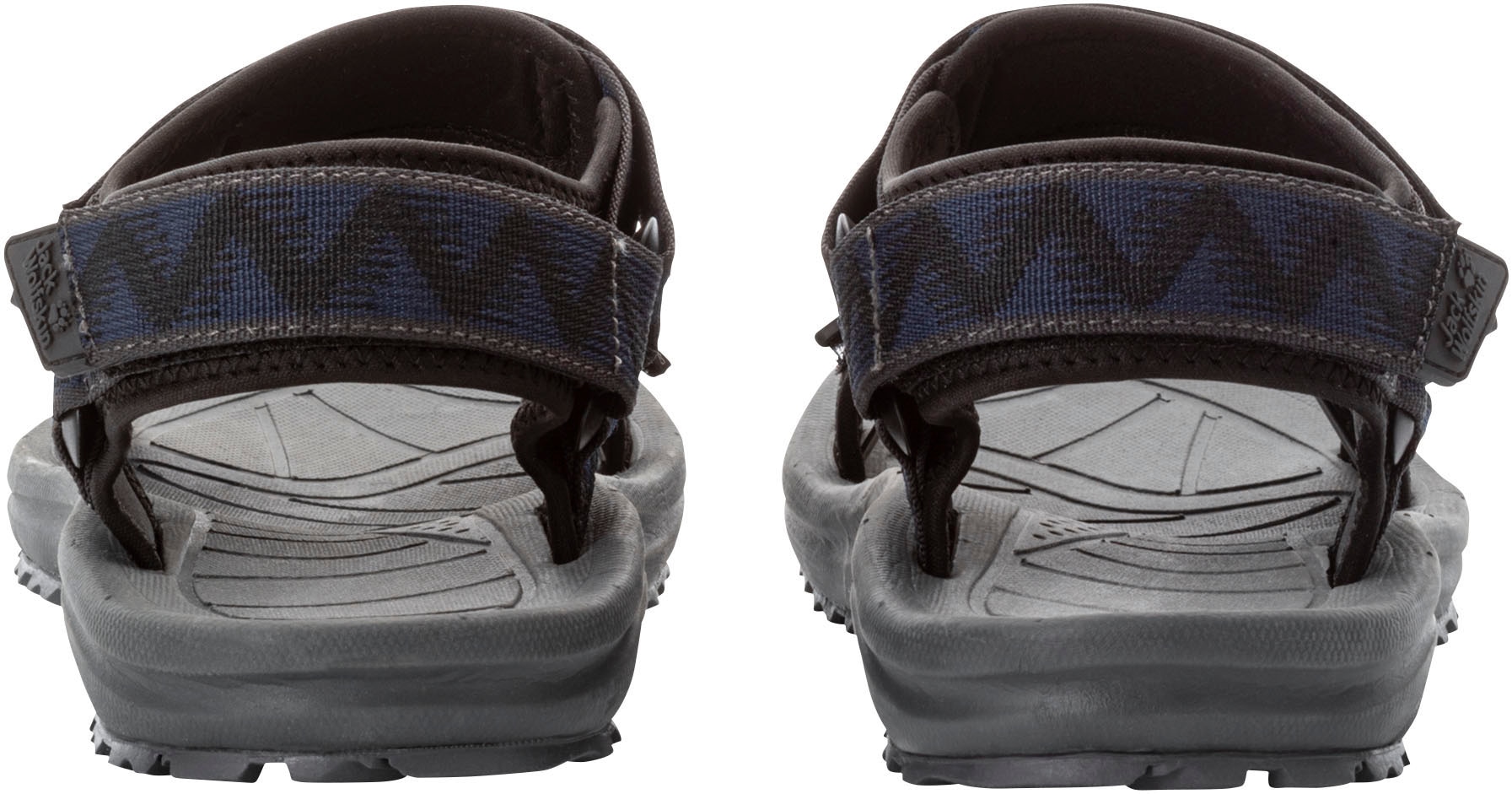 Jack Wolfskin Sandale »WAVE BREAKER M«, mit Klettverschluss