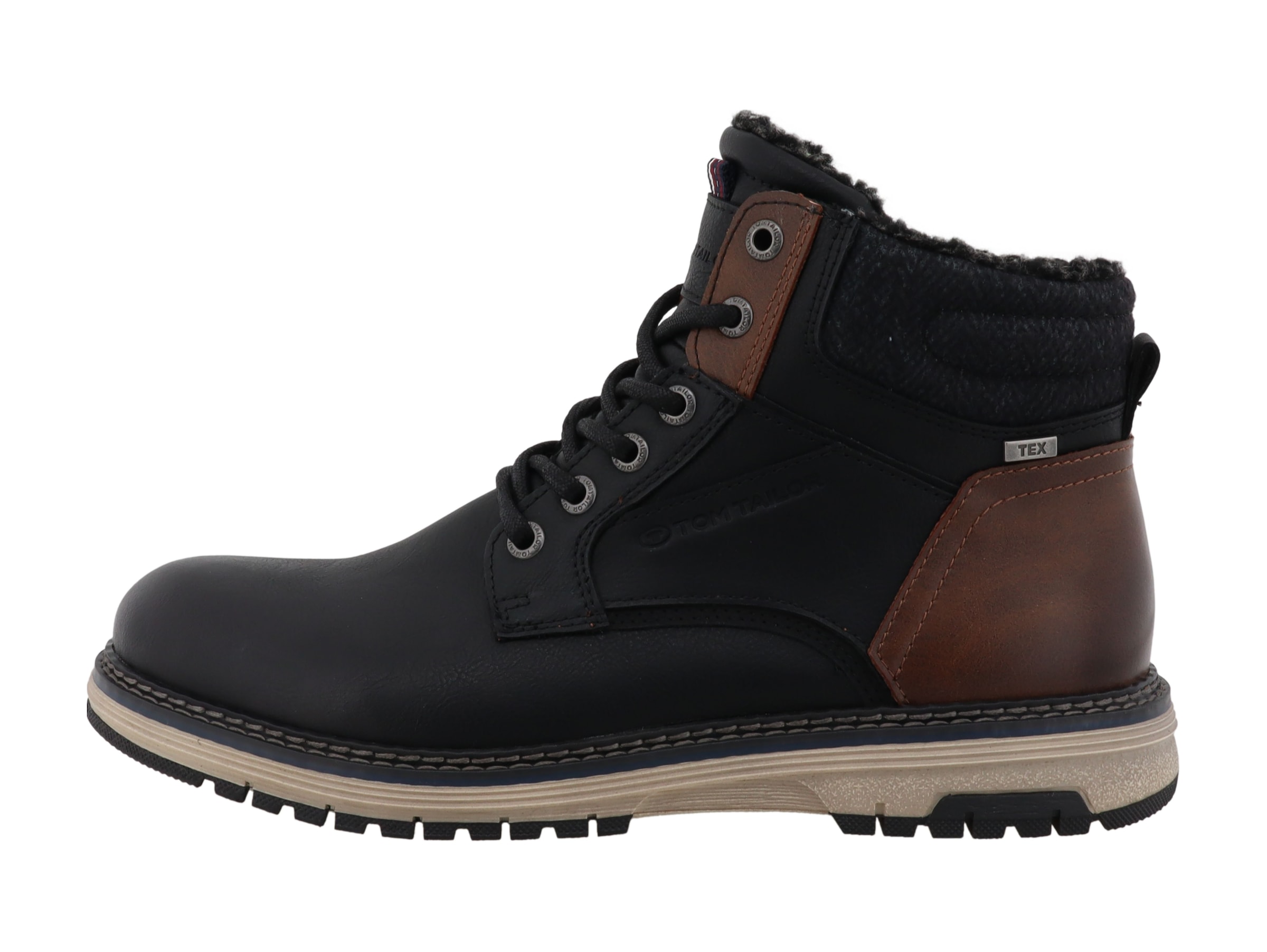 TOM TAILOR Winterboots  mit zusätzlichem Reissverschluss