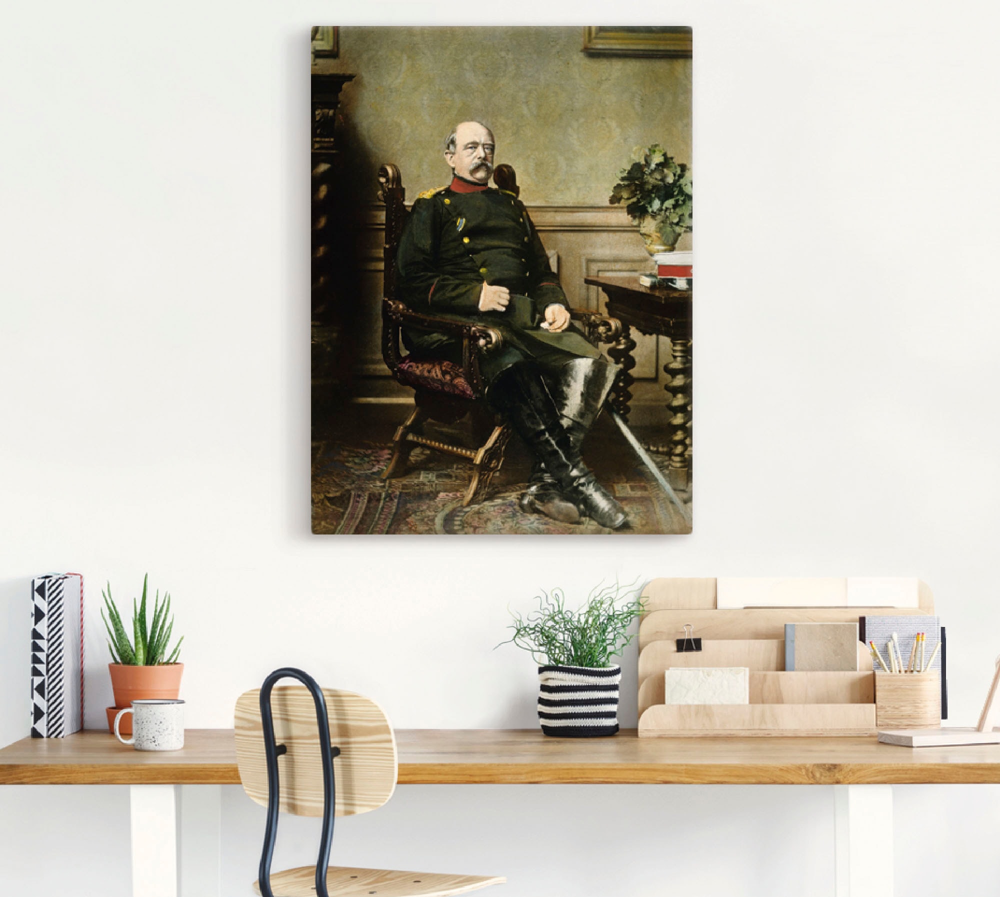 Artland Wandbild »Otto von Bismarck«, Menschen, (1 St.), als Leinwandbild, Poster in verschied. Grössen