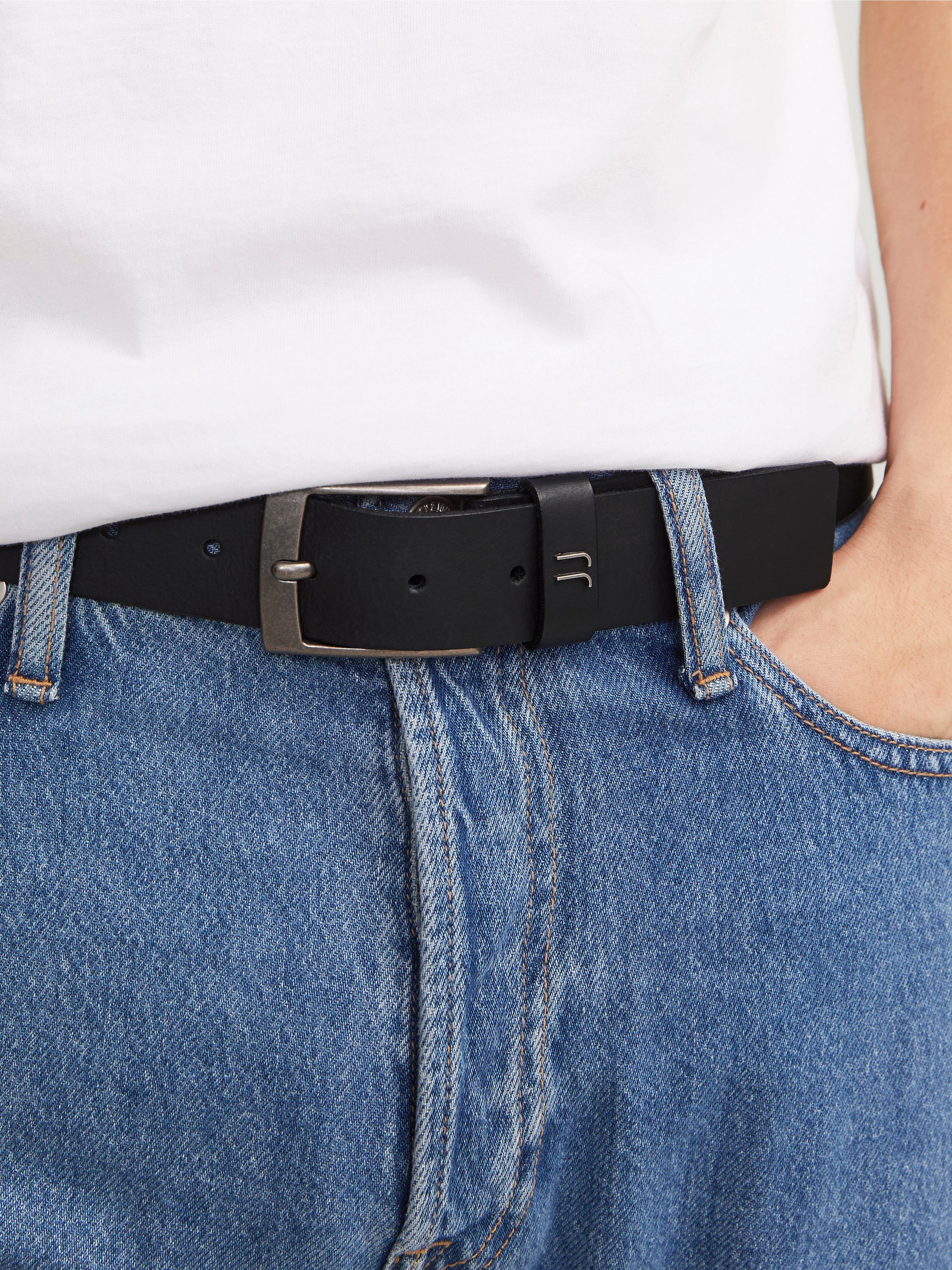 Jack & Jones Ledergürtel »JACDALLAS BELT NOOS«