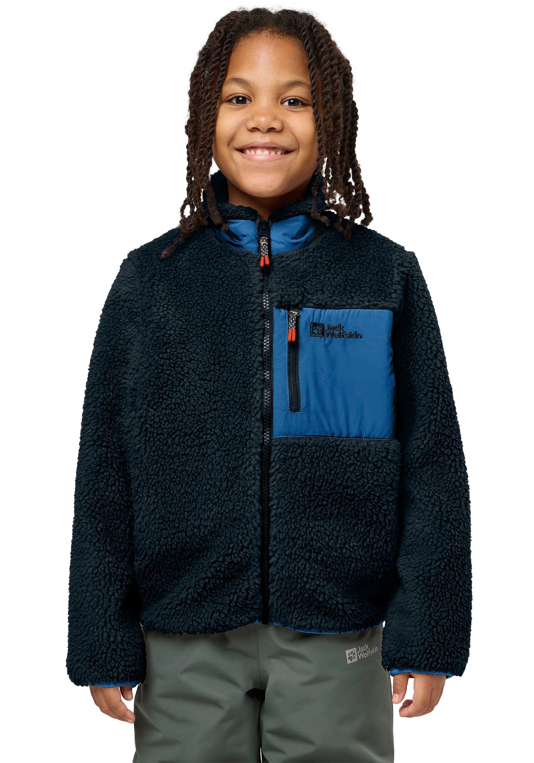 Fleecejacke »ICE CURL JACKET K«, aus 300er-Fleece