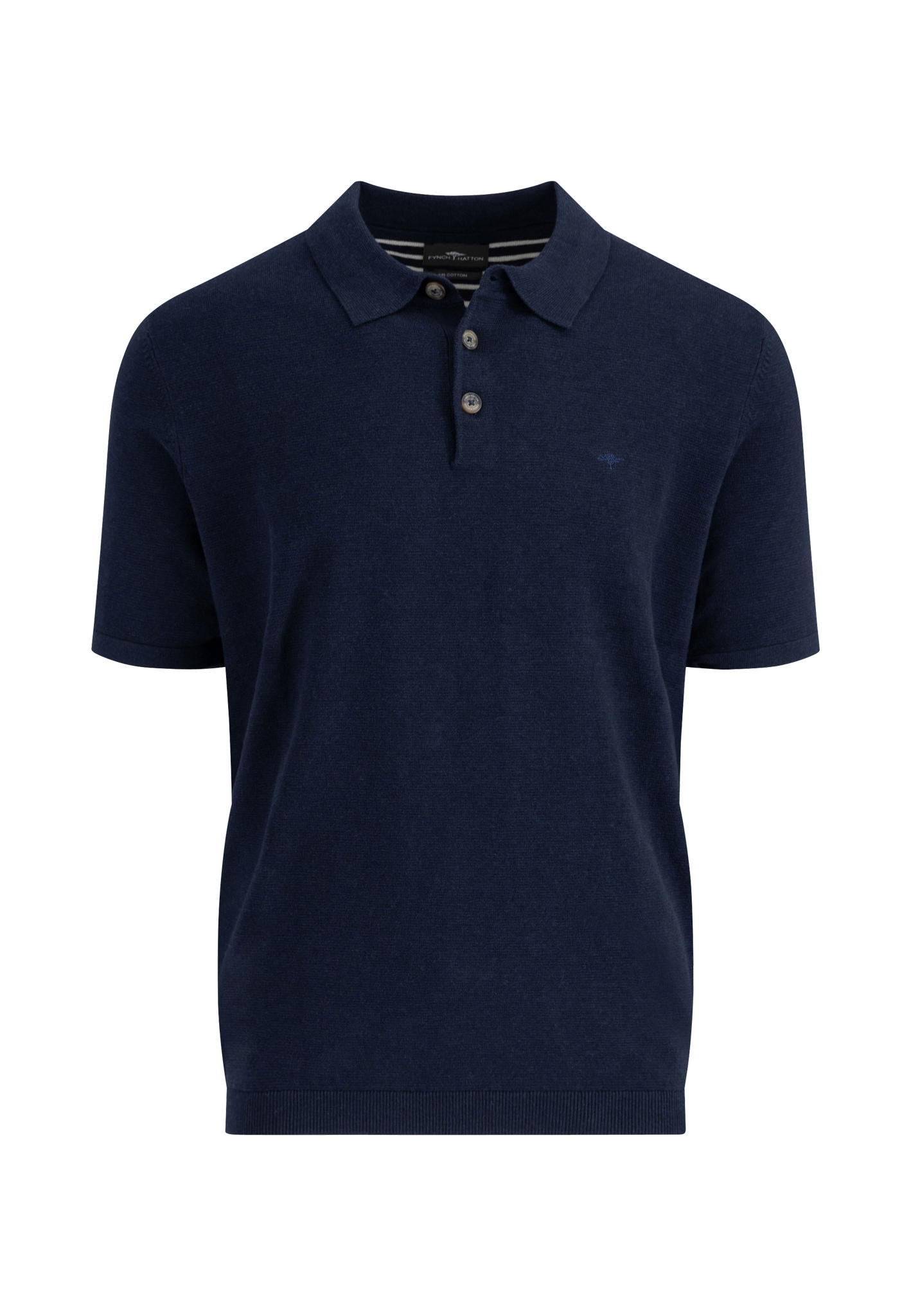 Image of FYNCH-HATTON Poloshirt mit Logo-Stickerei