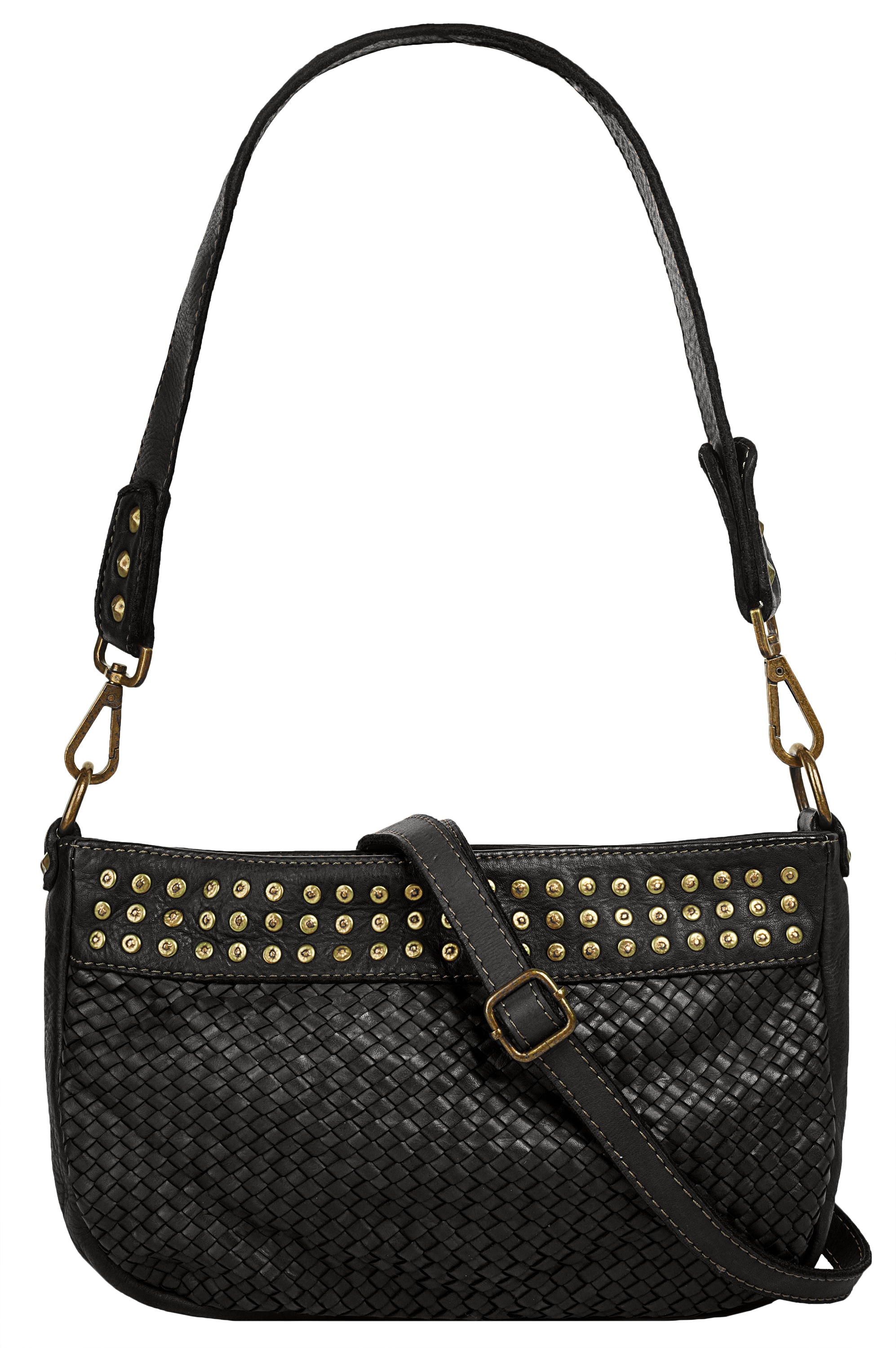 Samantha Look Umhängetasche echt Leder, Made in Italy