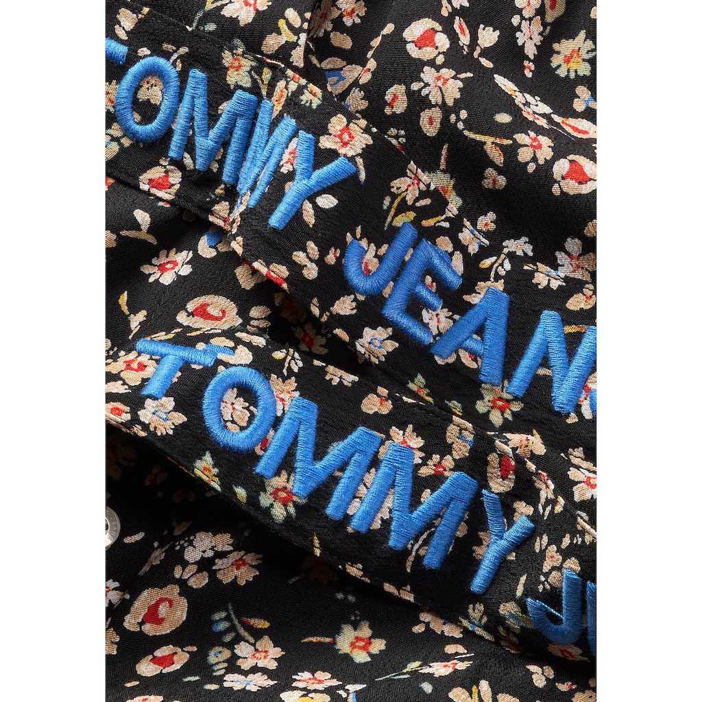 Tommy Jeans Shirtkleid »TJW FLORAL BELTED MIDI DRESS«, (2 tlg.)