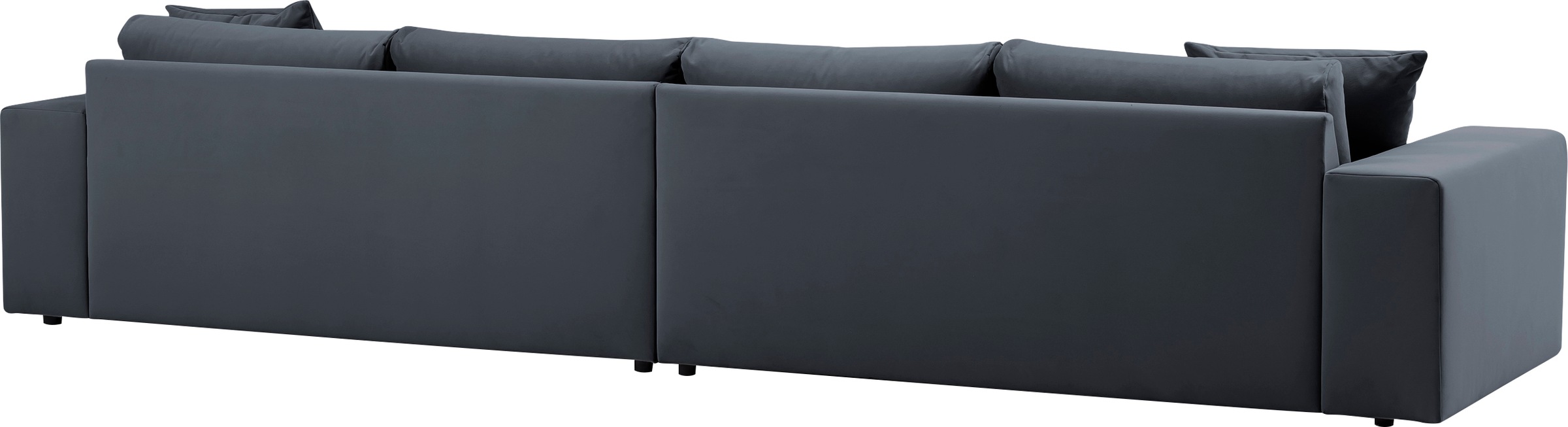 andas 4-Sitzer »SLEETLAND XXL in Samtvelours oder Vintage-Leder-Optik«, besonders gross und bequem