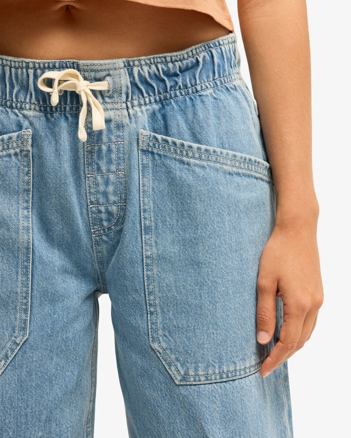 Billabong Jeans droit »ZONTE DENIM« avec coupe normale large, en coton, respirant