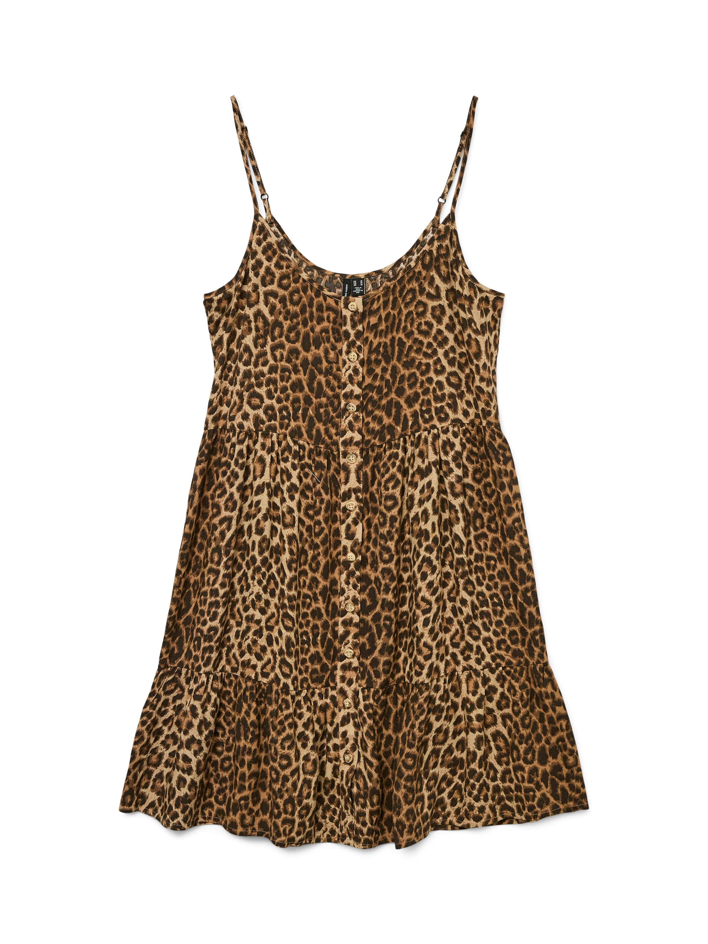 Vero Moda Trägerkleid »VMBUMPY SHORT SINGLET DRESS WVN GA NOOS«