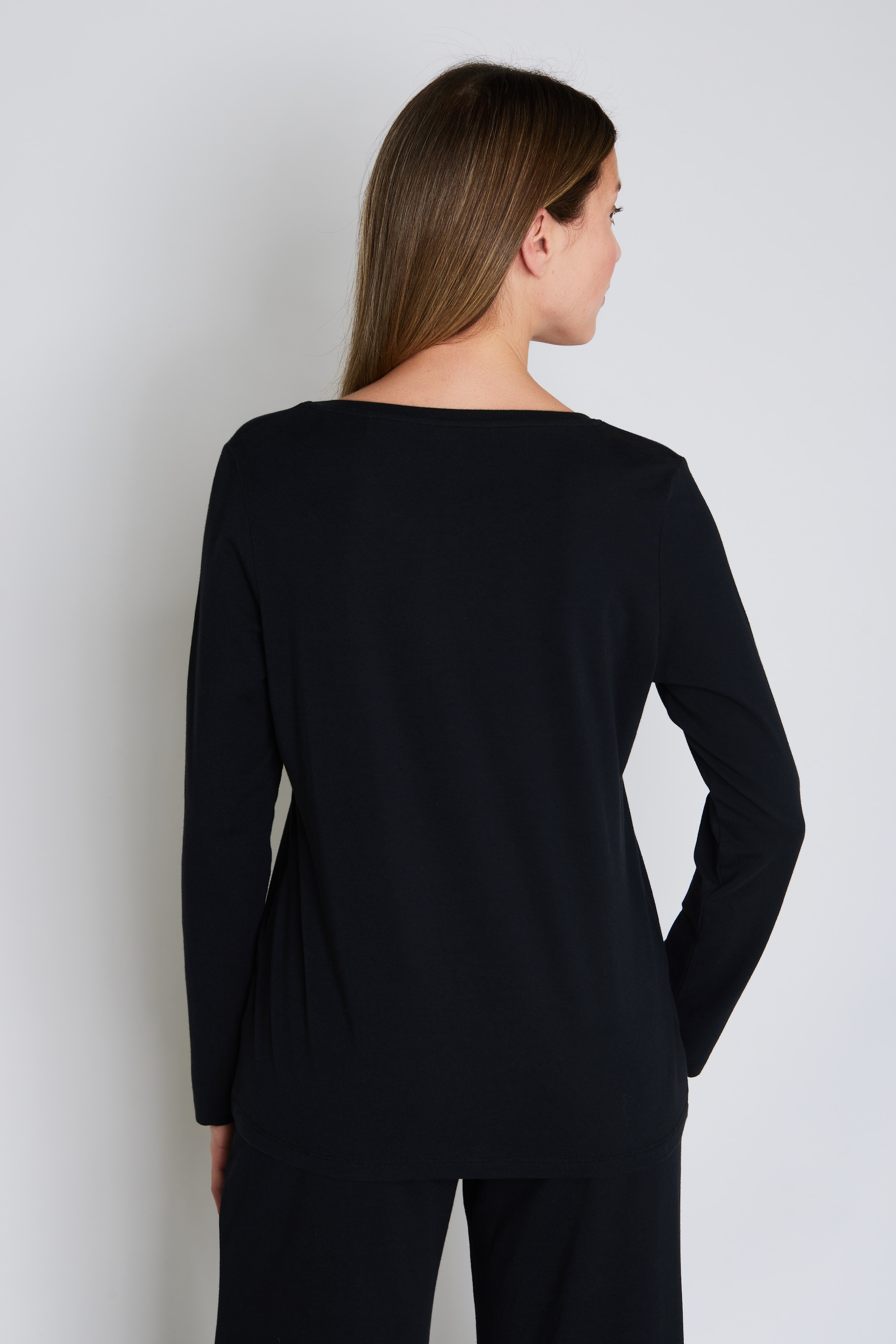 JOOP! Pyjamaoberteil »Cosy« mit Rundhalsausschnitt