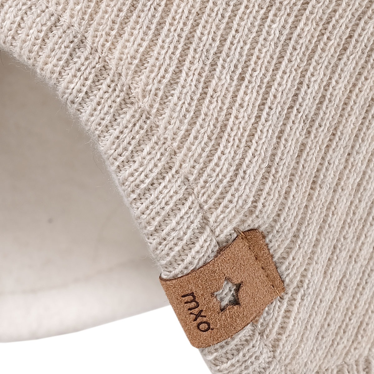 MAXIMO Bonnet tricoté wärmend, zum Binden, unifarben