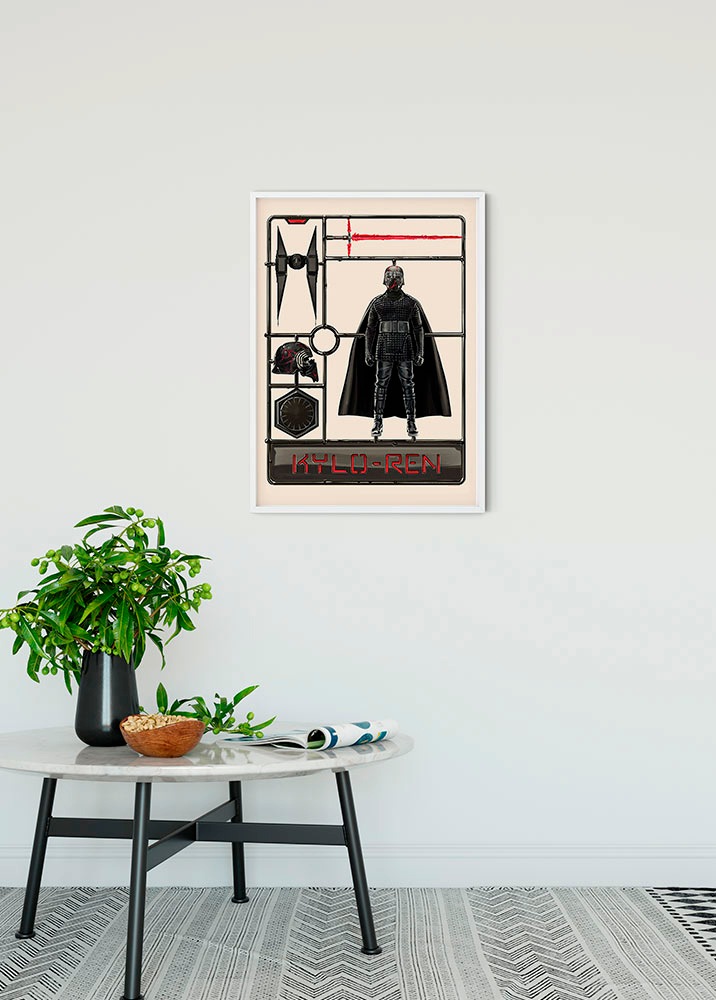 Komar Bild »Star Wars Toy Kylo«, Star Wars, (1 St.), Wandbild zur Dekoration im Kinderzimmer - ohne Rahmen