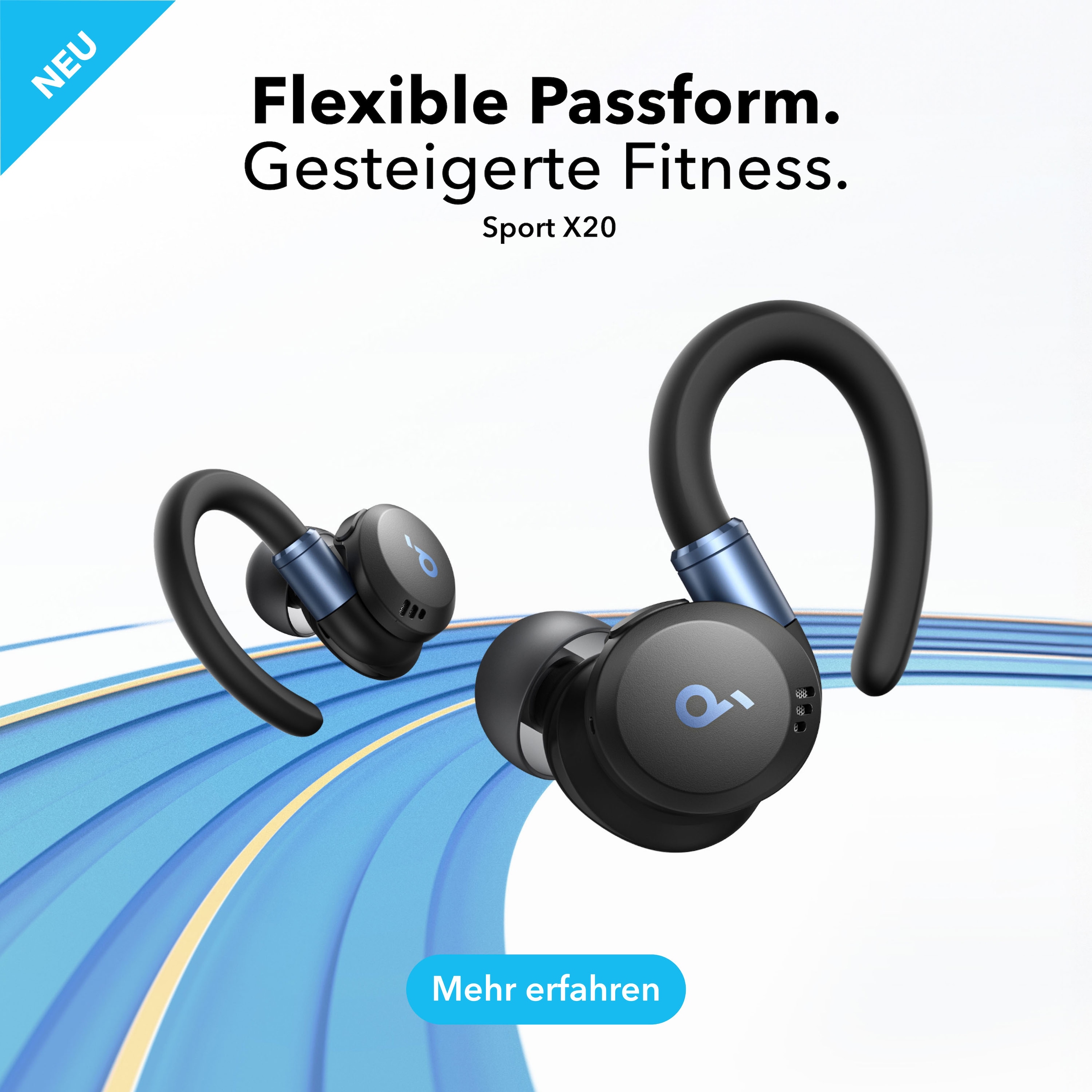 Anker Écouteurs intra-auriculaires sans fil »soundcore Sport X20«