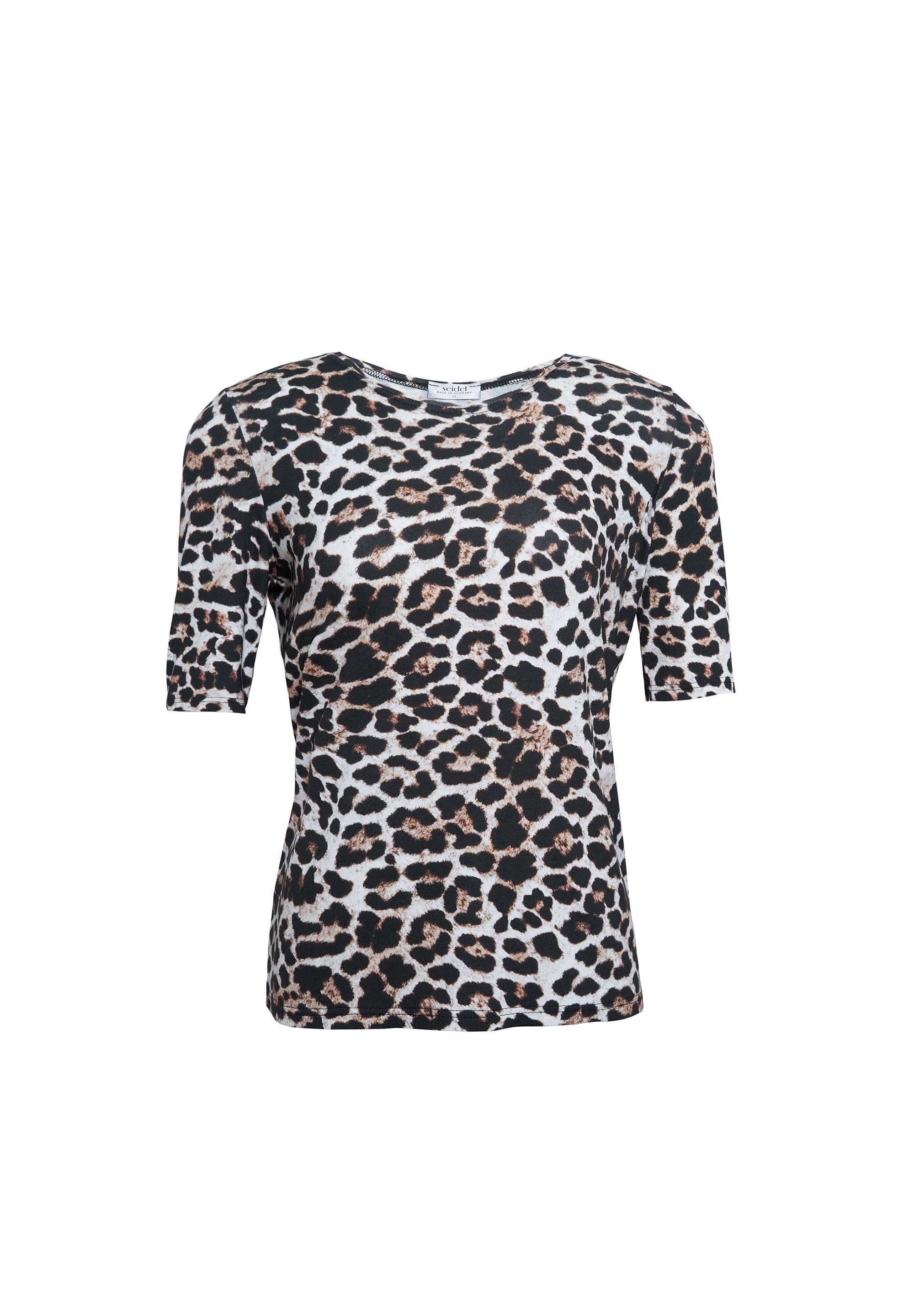 Seidel Moden Shirt à col rond »Exklusiv bei OTTO« mit Animal-Leo-Print, MADE IN GERMANY