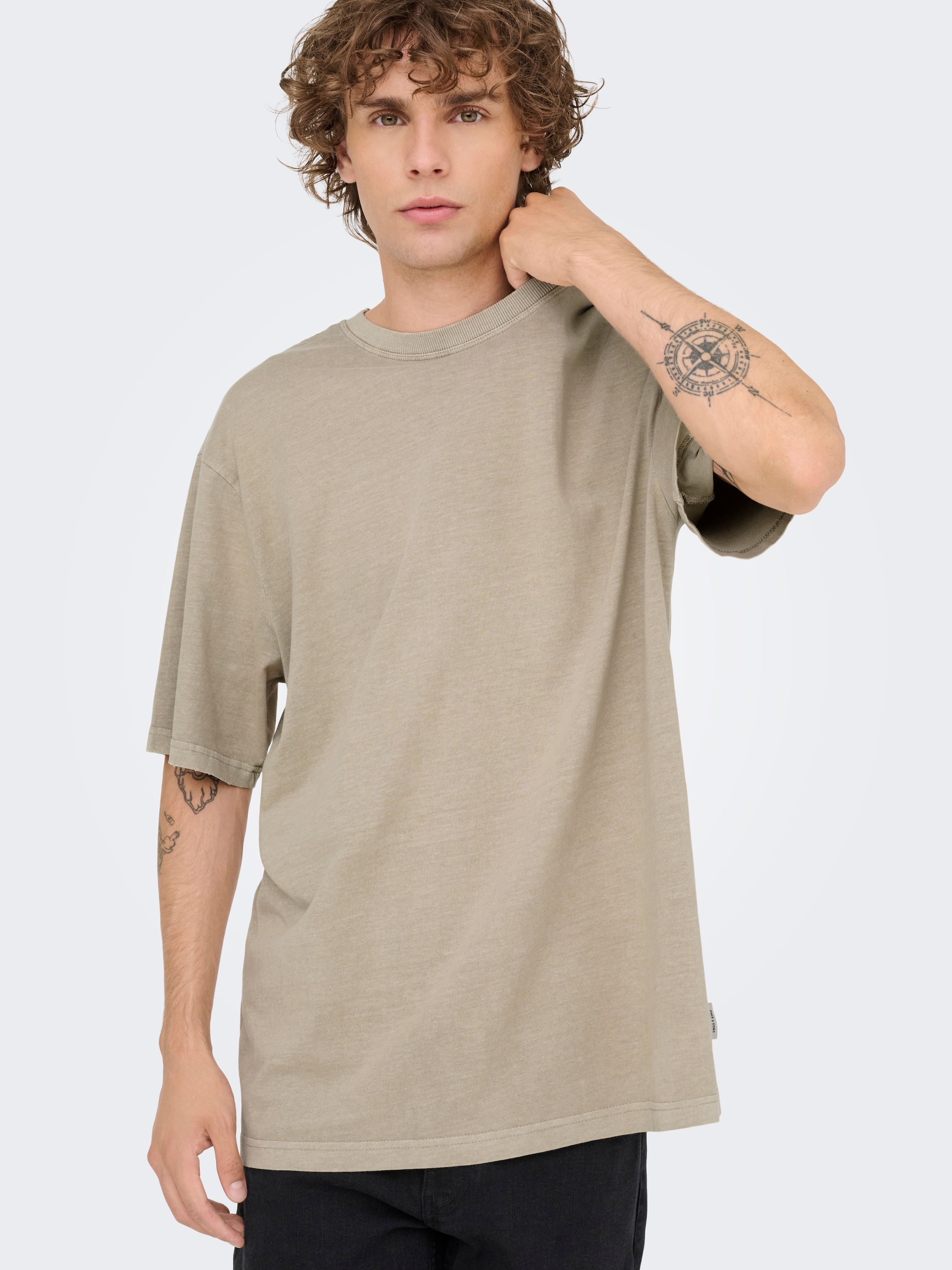 ONLY & SONS Shirt à col rond »ONSDISTRESS RLX SS TEE«